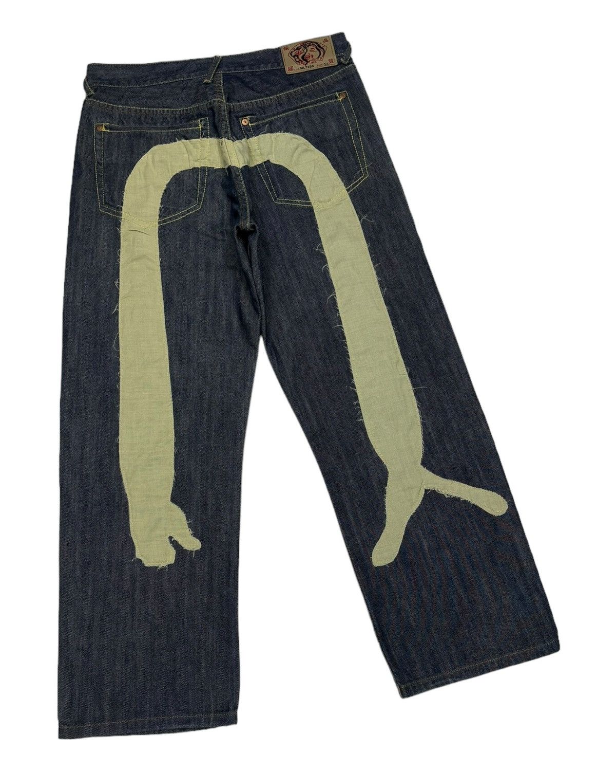 Japanese Brand VINTAGE EVISU JAPAN CUSTOM DAICOCK BAGGY DENIM JEANS Size US 32 / EU 48 - 2 Thumbnail