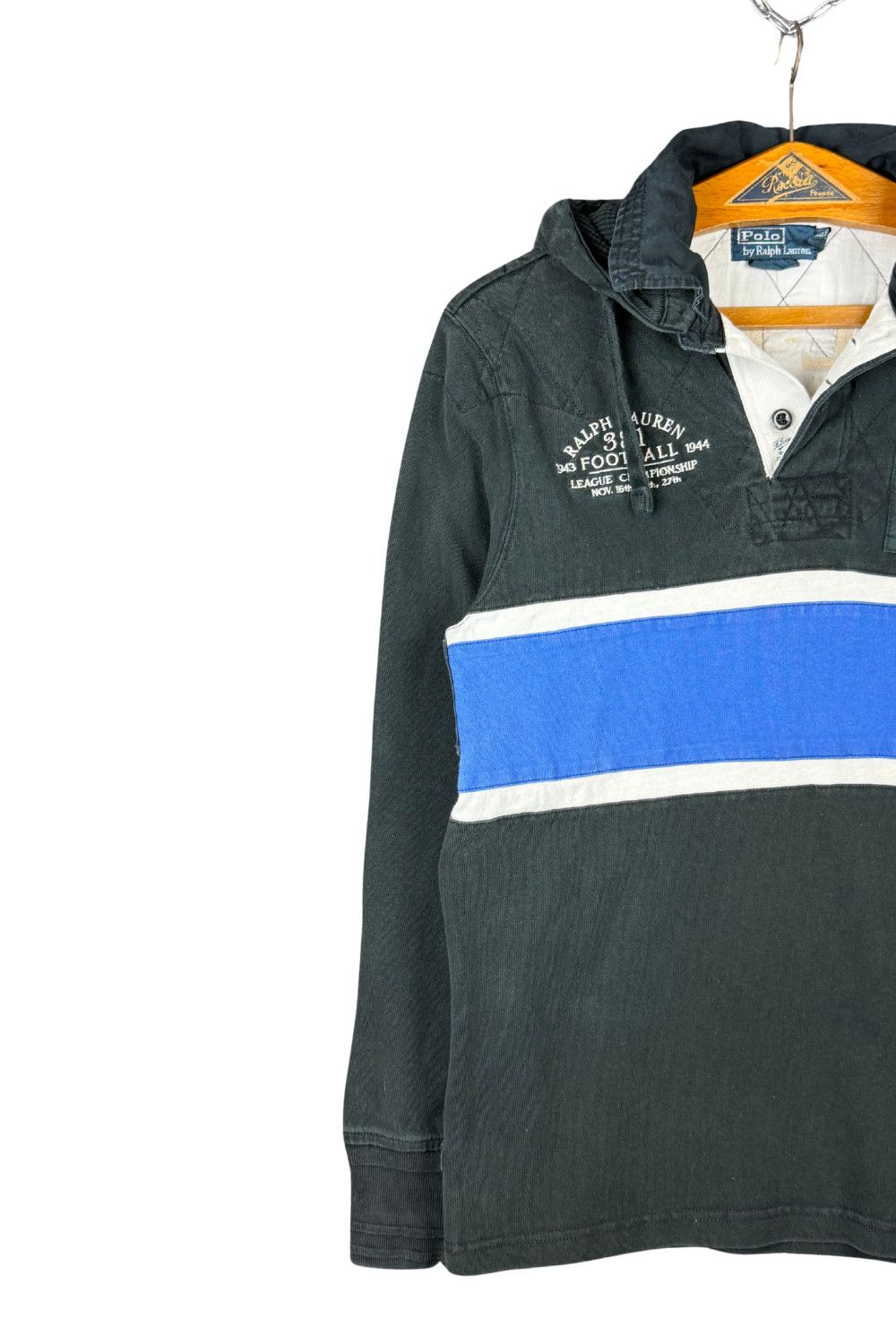 Polo Ralph Lauren RL “RLPC 1943–44” Football Hooded Rugby – Custom Fit S Size US S / EU 44-46 / 1 - 9 Thumbnail