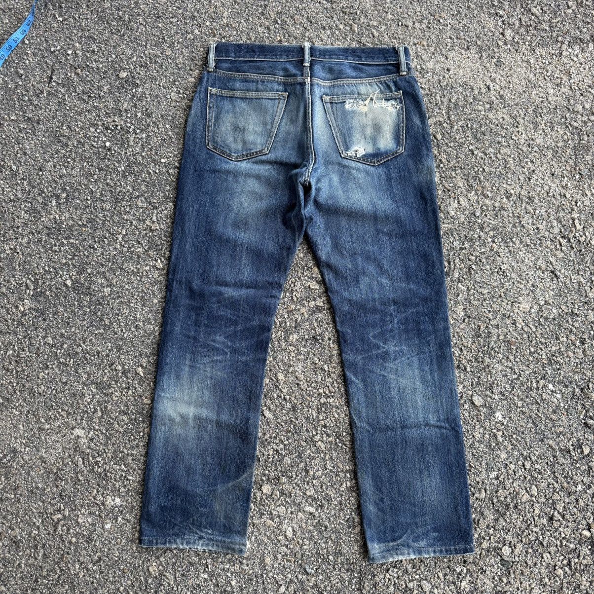 Japanese Brand VINTAGE JAPANESE MUD WASH JEAN DENIM PANTS Size US 35 - 9 Thumbnail