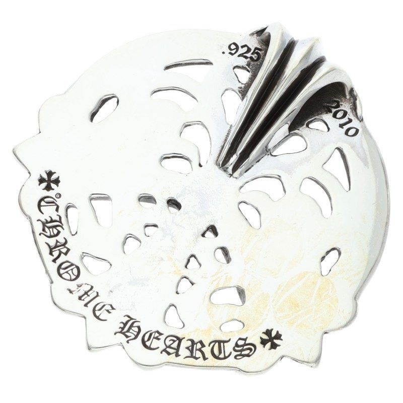 Chrome Hearts Chrome Hearts Silver Peace Medallion Necklace Size ONE SIZE - 2 Thumbnail