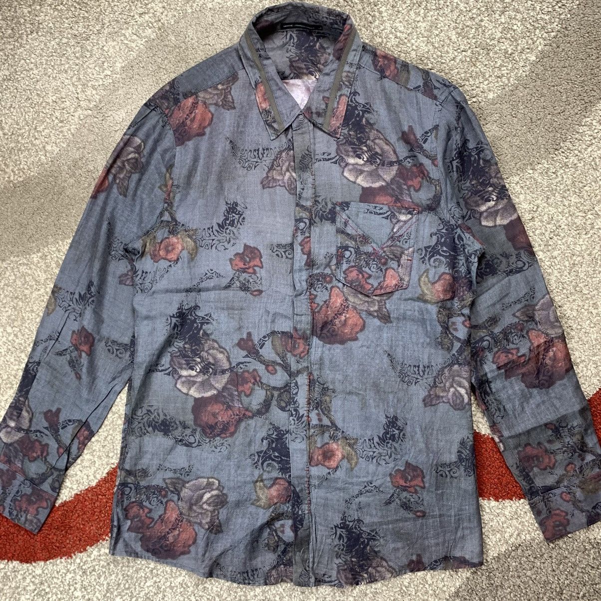 Marithe + Francois Girbaud MARITHE FRANCOIS GIRBAUD LONG SLEEVE SHIRT BUTTON UP Size US L / EU 52-54 / 3 - 2 Thumbnail