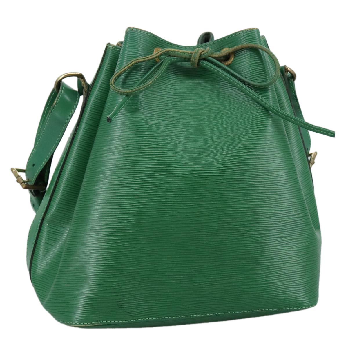 Louis Vuitton Noé Green Leather Shoulder Bag (Pre-Owned) Size ONE SIZE - 1 Thumbnail