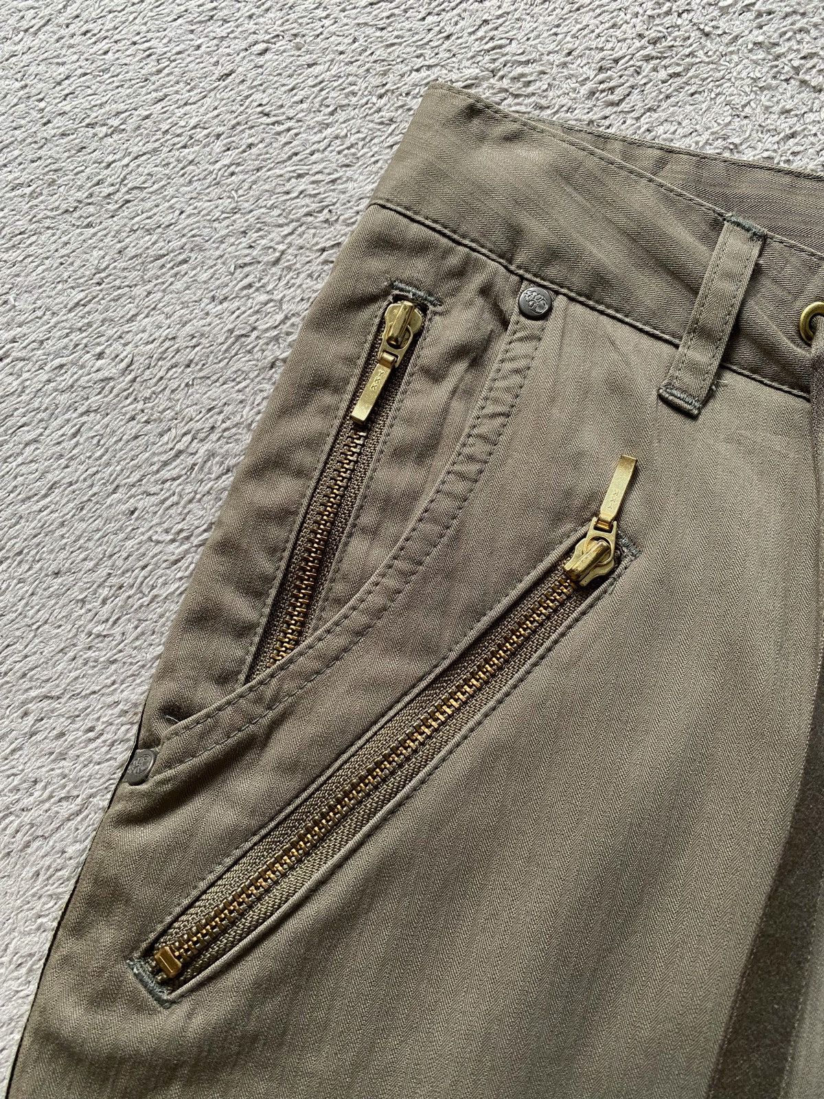 Le Grande Bleu (L.G.B.) Tornado Mart Flare Pants Size US 30 / EU 46 - 4 Thumbnail