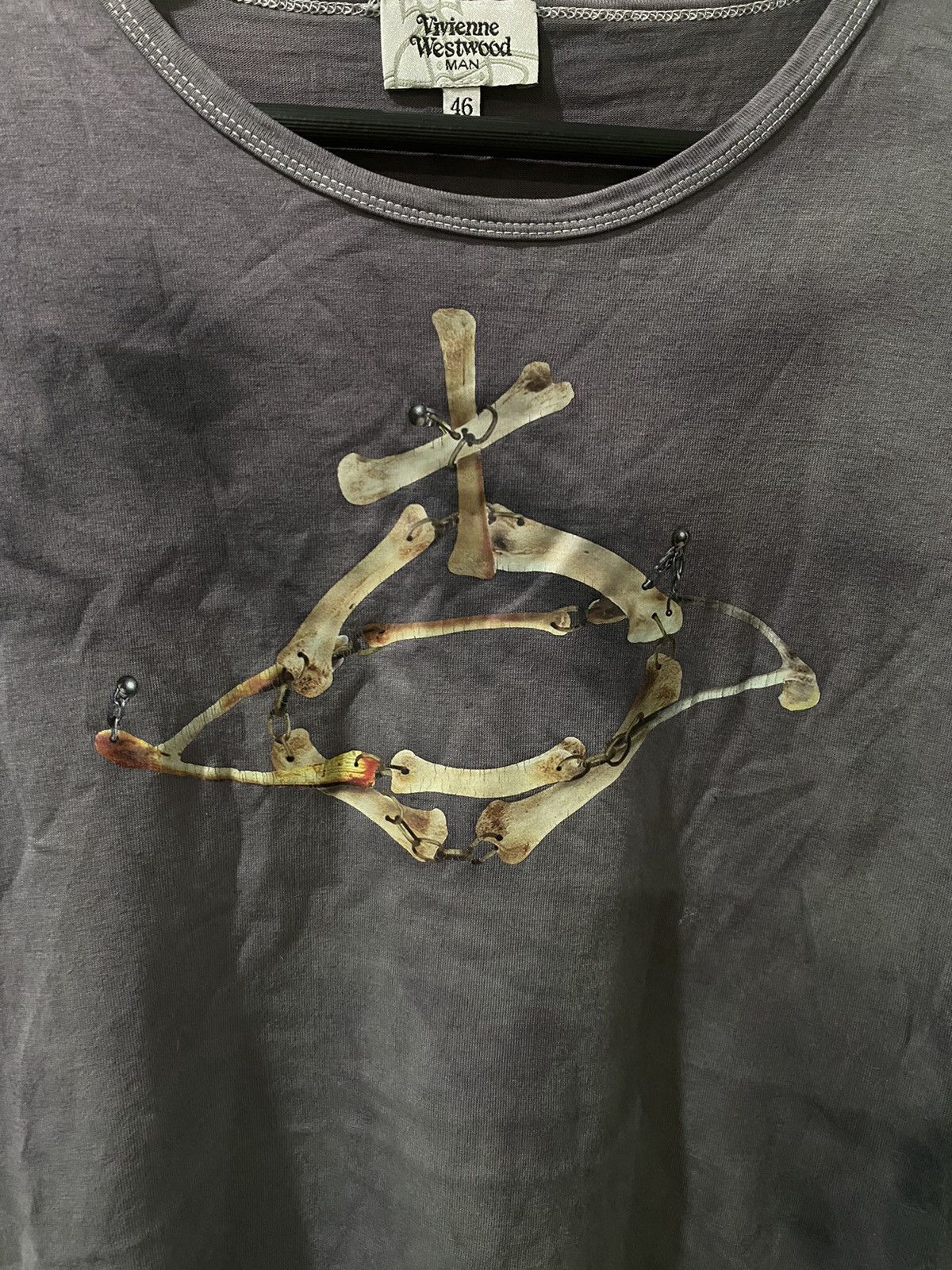 Vivienne Westwood Vivienne Westwood Bones tee Size US S / EU 44-46 / 1 - 3 Thumbnail