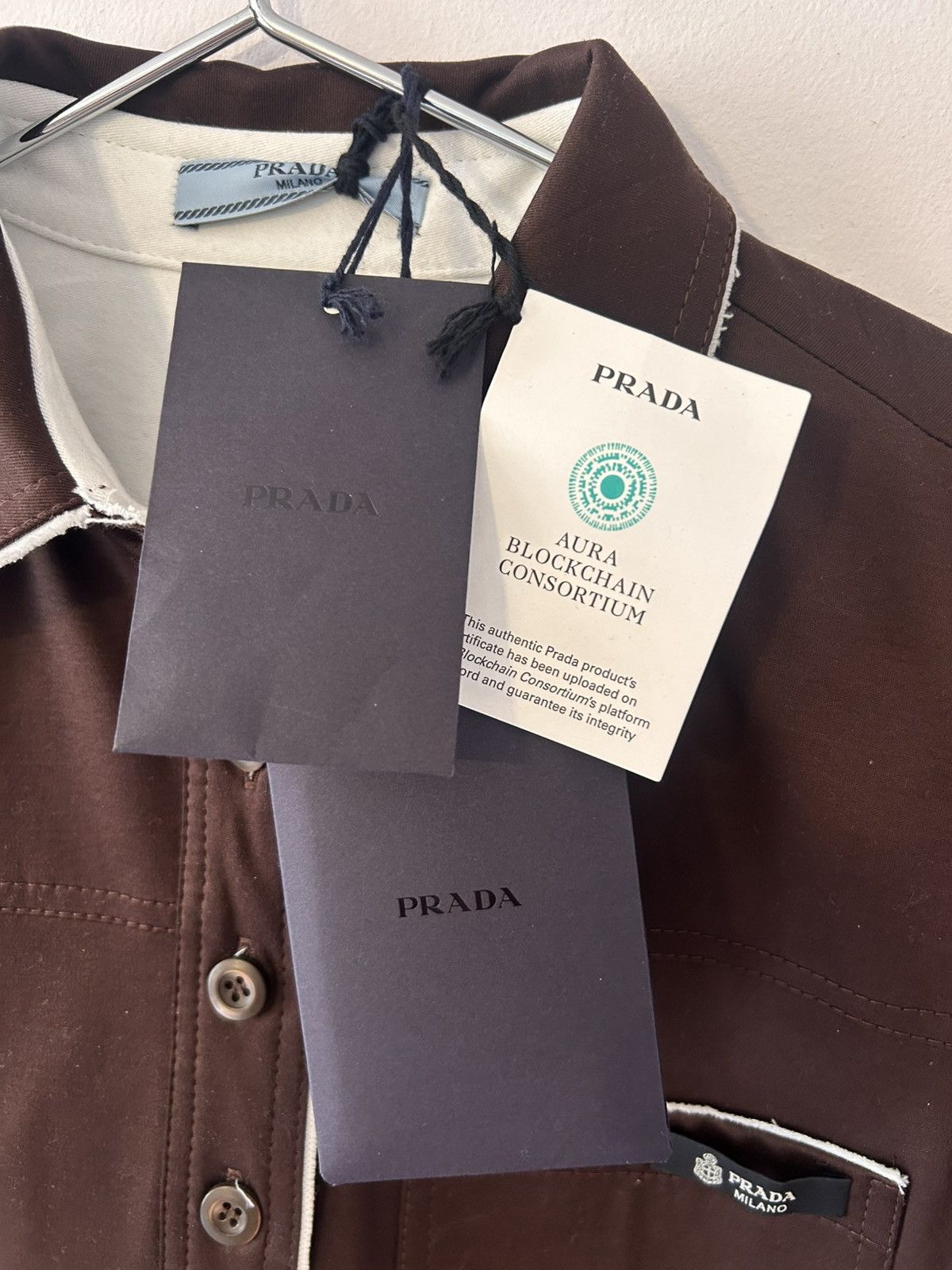 Prada PRADA Poloshirt, new with tag Size M / US 6-8 / IT 42-44 - 4 Thumbnail