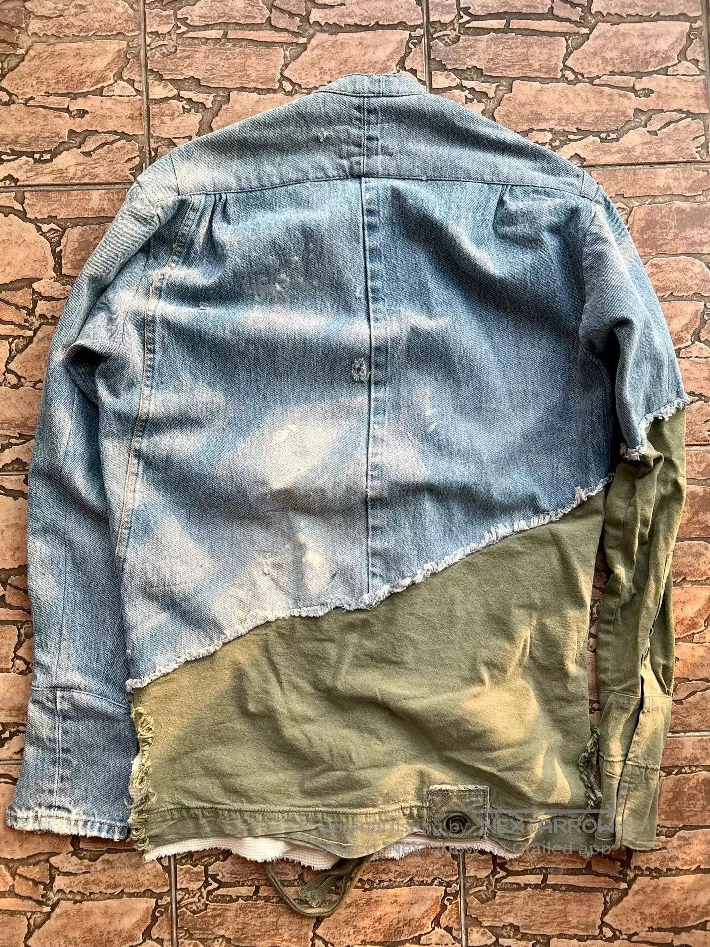 Greg Lauren Greglauren denim stitching jacket. Size US S / EU 44-46 / 1 - 2 Thumbnail
