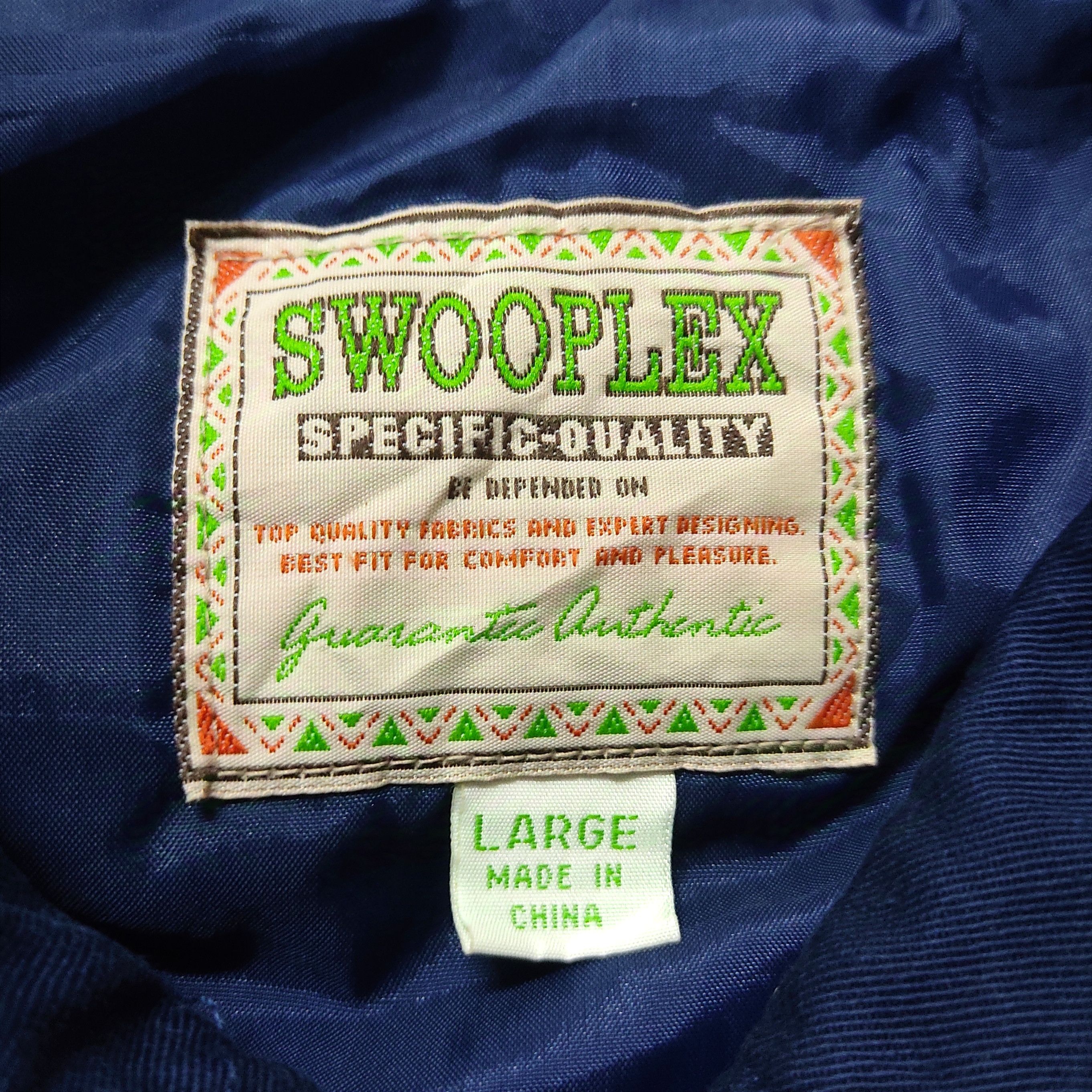 Gear for Sports Vintage Swooplex 90s STEP by STEP Basketball Bomber Jacket Size US M / EU 48-50 / 2 - 11 Thumbnail