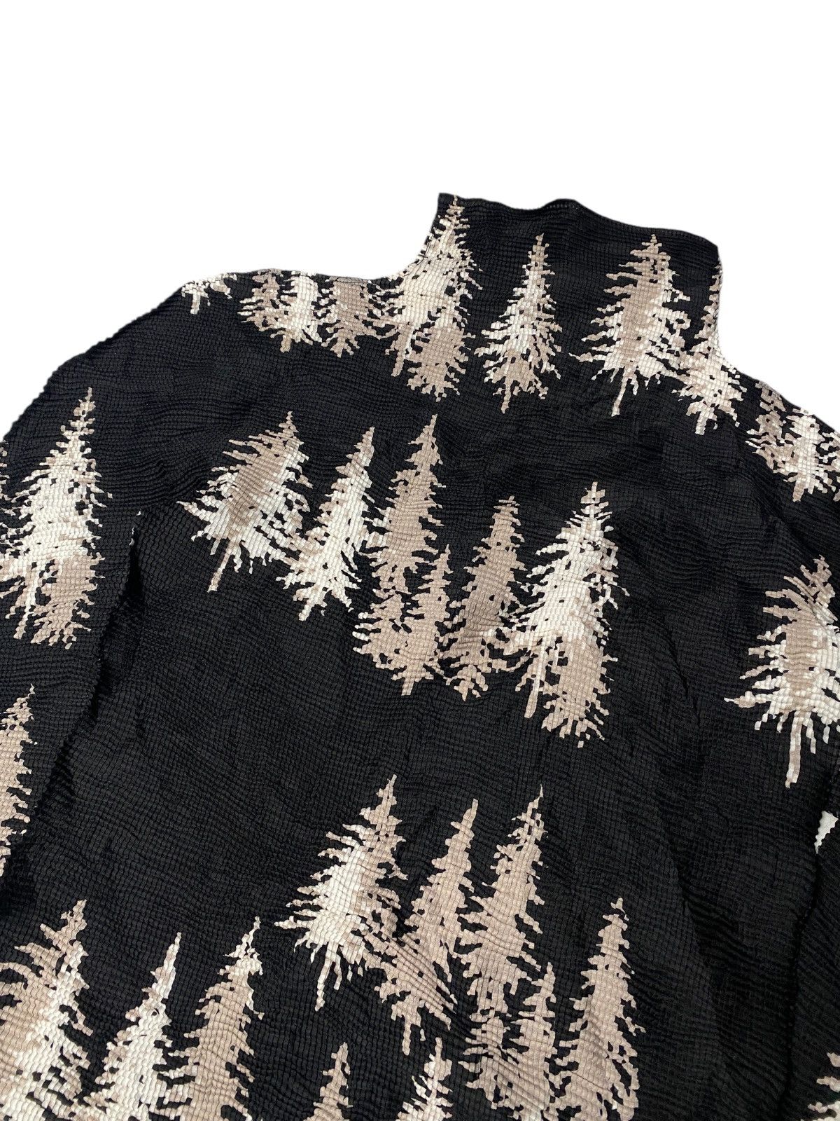 Pleats Please Issey Miyake 2000's Issey Miyake Pleated Tree Size US XS / EU 42 / 0 - 2 Thumbnail