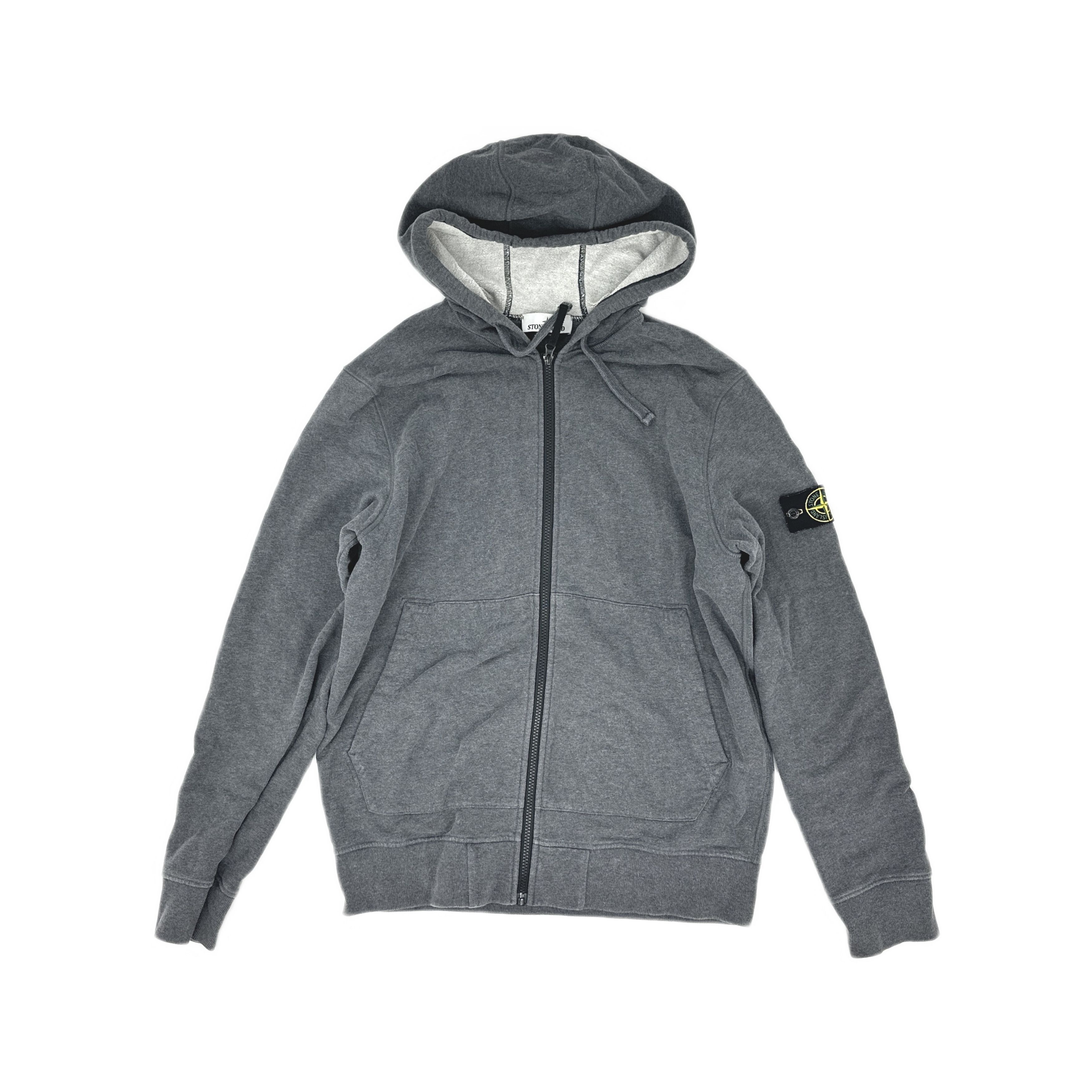 Stone Island Stone Island Logo Patch Zip Up Hoodie Size XL Size US XL / EU 56 / 4 - 1 Thumbnail