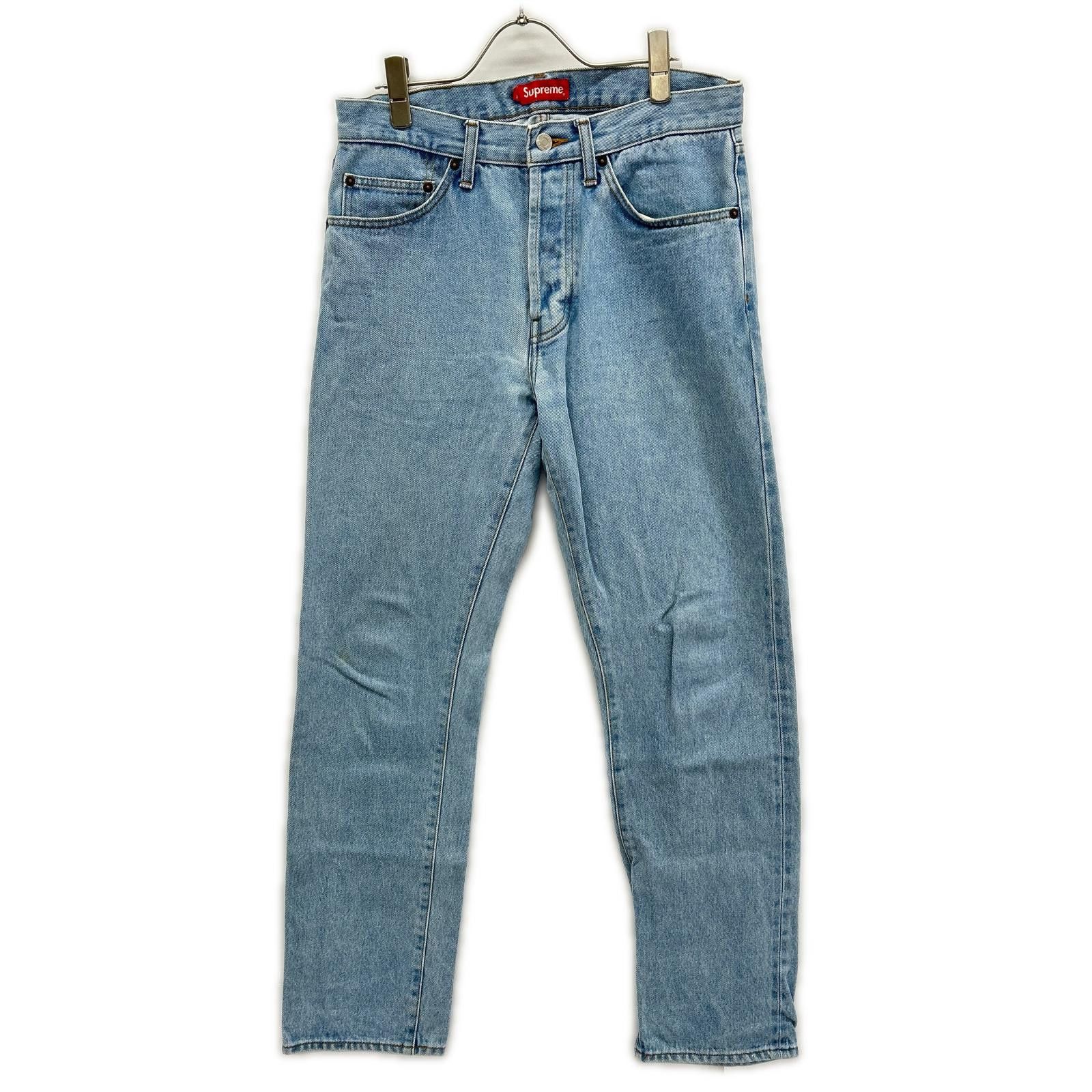 Supreme Supreme Cherub 5 pocket jeans Light blue FW16 | Grailed