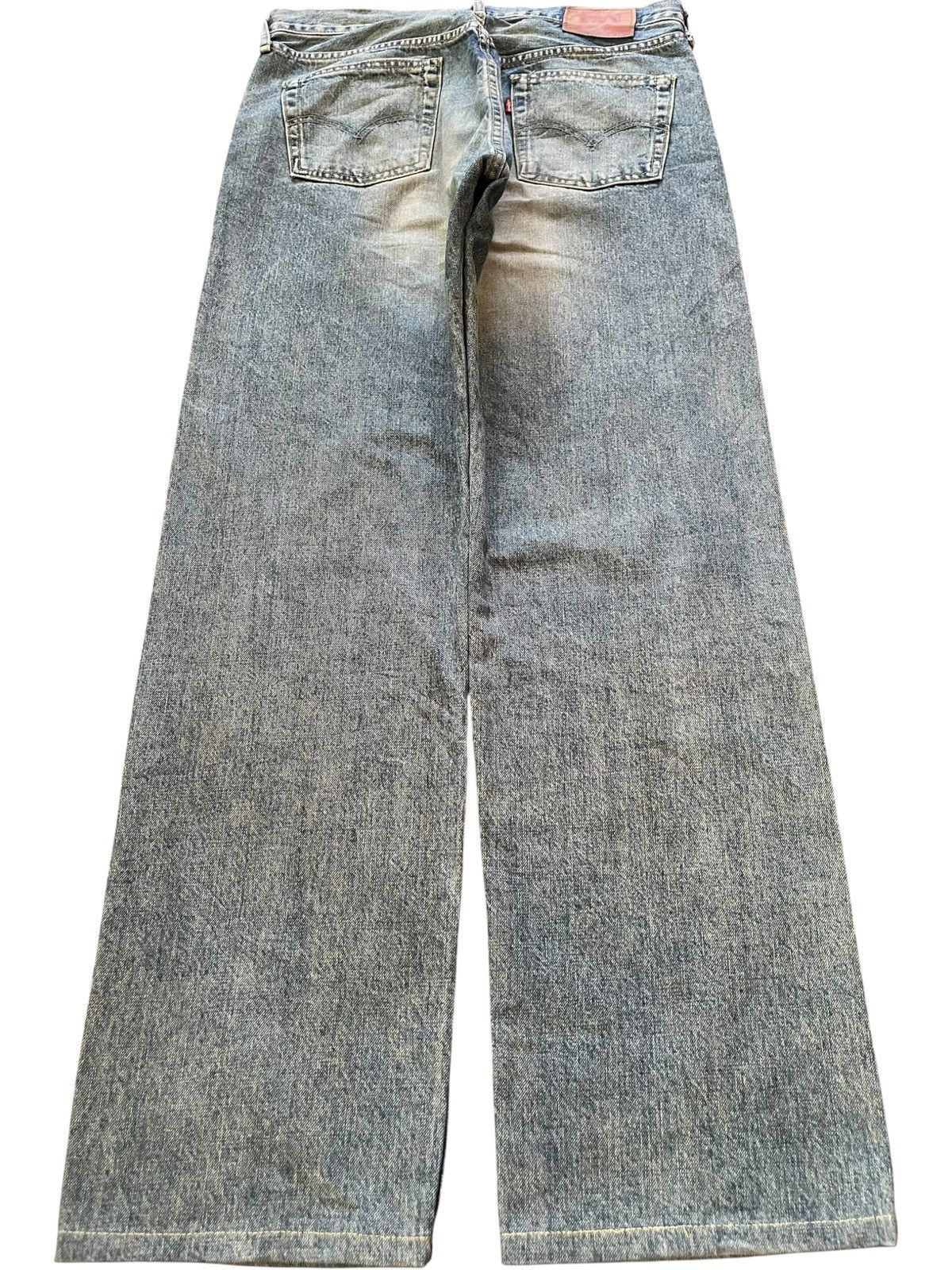Levi's Vintage 80s Levis 503B Big E Selvedge Mud Wash Baggy Jeans Size US 33 - 2 Thumbnail