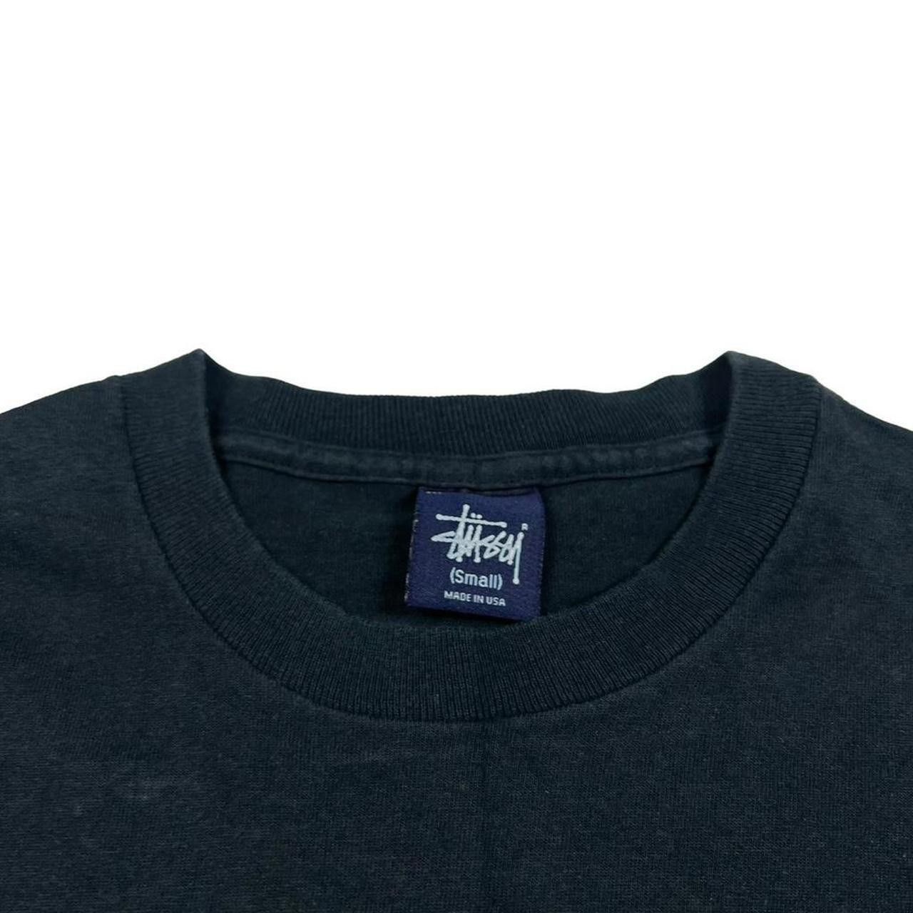 Stussy Vintage 2000s Stussy ST UK SY T-Shirt Black & Pink - Small Size US S / EU 44-46 / 1 - 4 Thumbnail