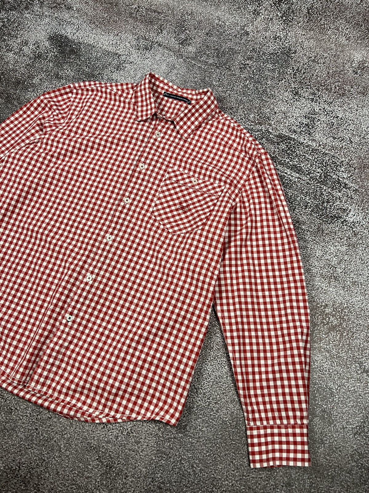 Marithe + Francois Girbaud Marithe Francois Girbaus Men’s checked shirt small logo y2k Size US XL / EU 56 / 4 - 3 Thumbnail