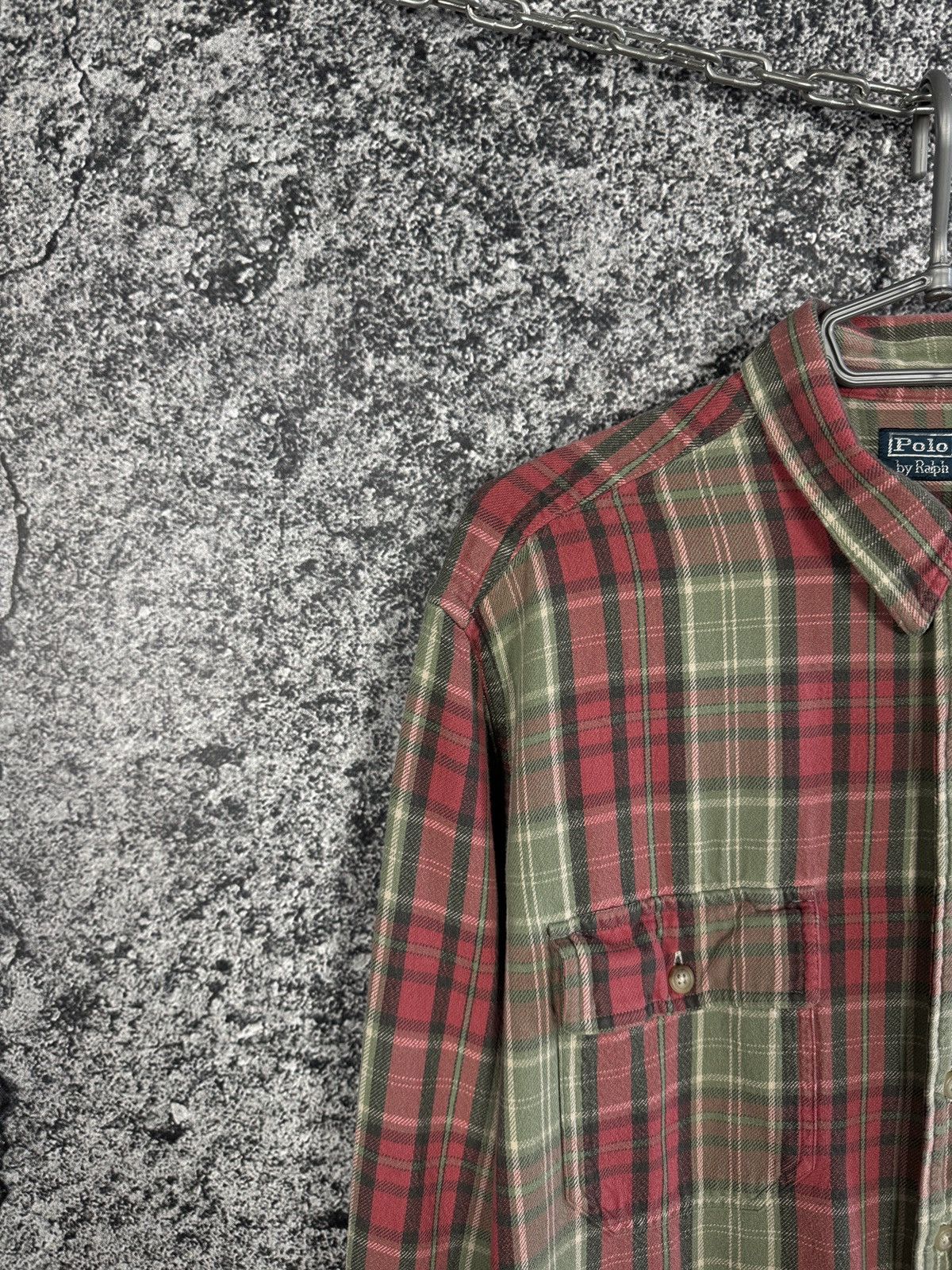 Polo Ralph Lauren Vintage Polo Ralph Lauren Long Sleeve Shirt Button Up XXL Size US XXL / EU 58 / 5 - 3 Thumbnail