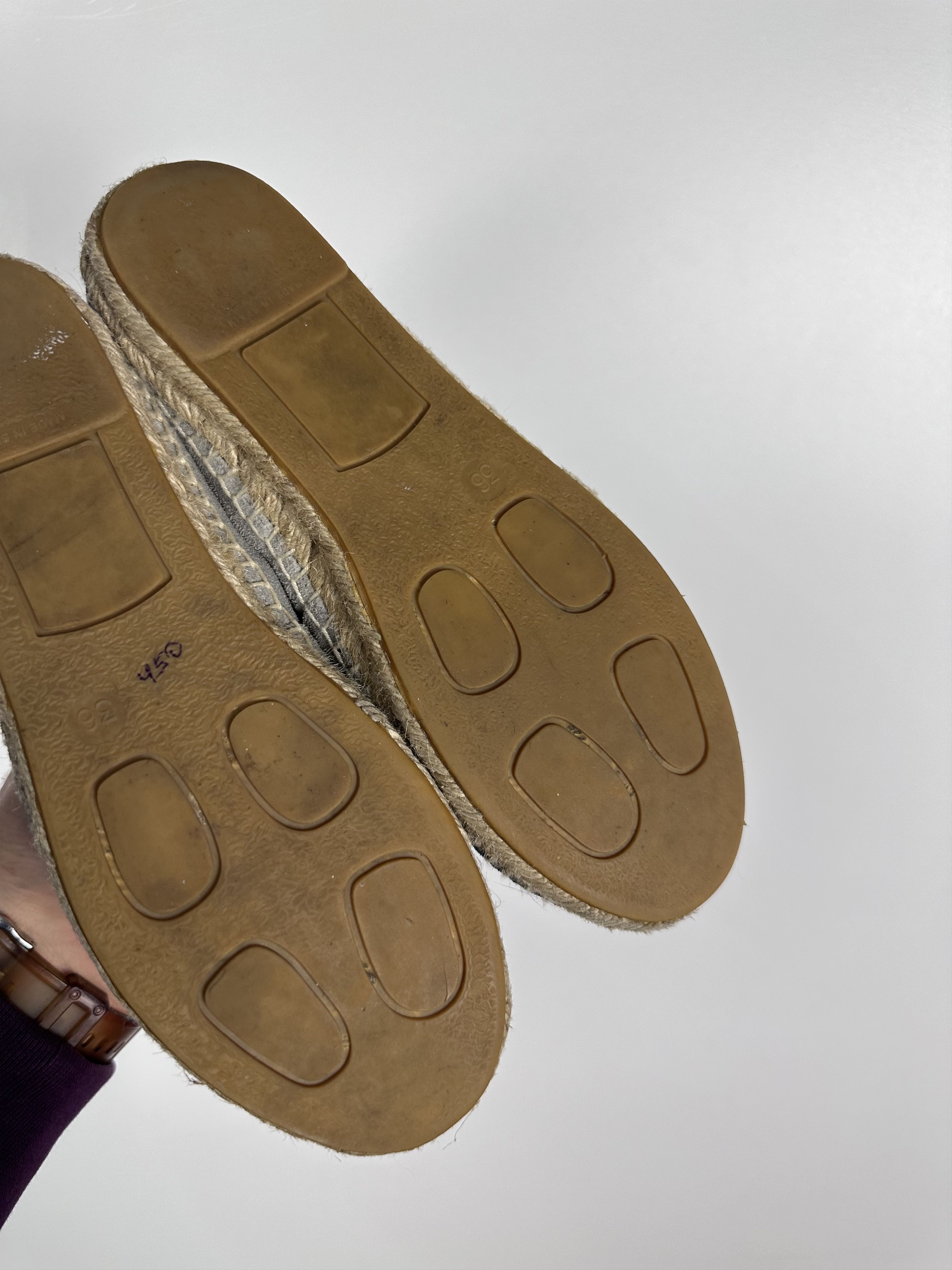 Kenzo KENZO Paris Canvas Tiger Espadrilles Shoes Gray Size 36 Size US 6 / IT 36 - 10 Thumbnail