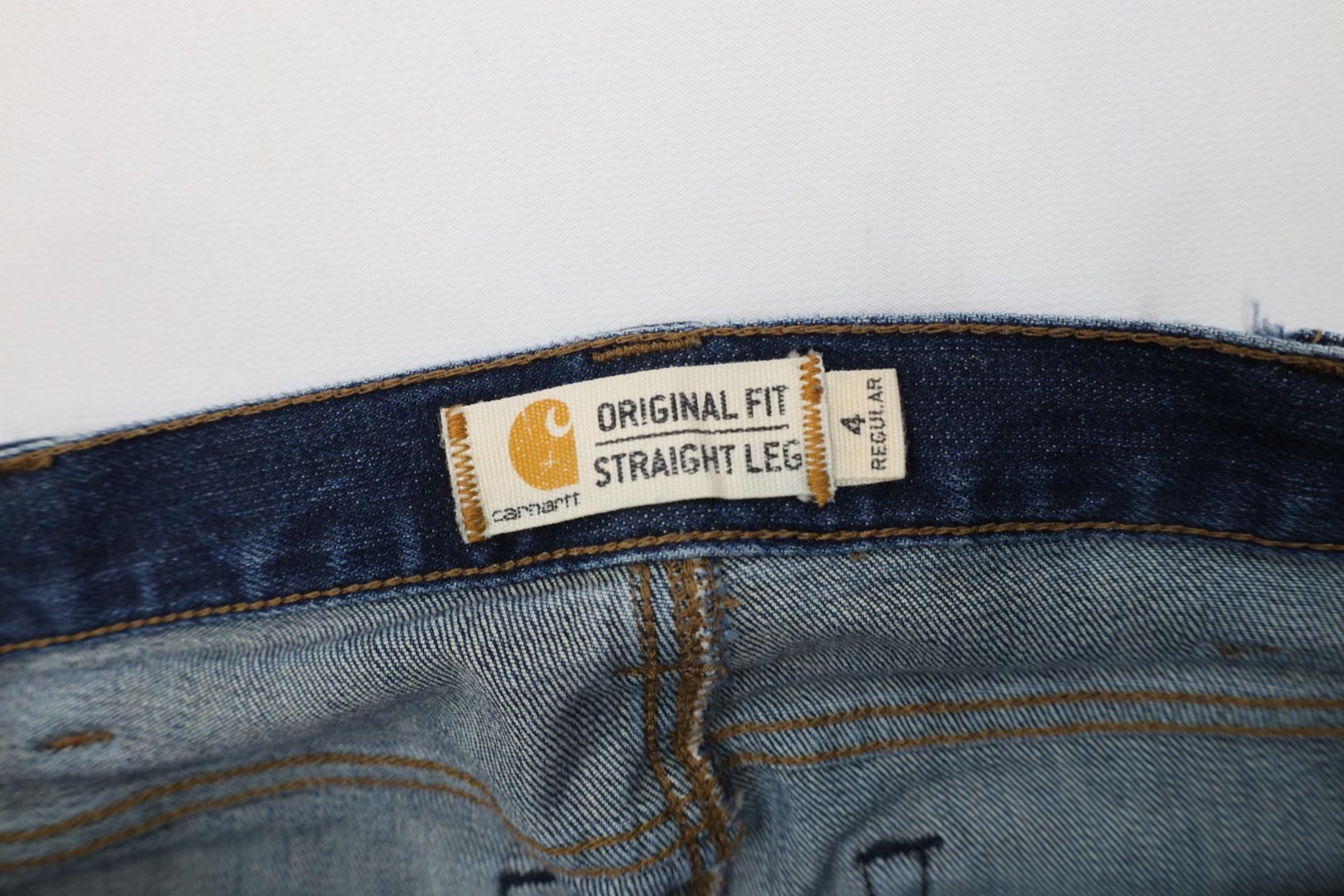 Carhartt Vintage Y2K Carhartt Stretch Original Fit Straight Leg Jeans Size 27" / US 4 / IT 40 - 7 Thumbnail