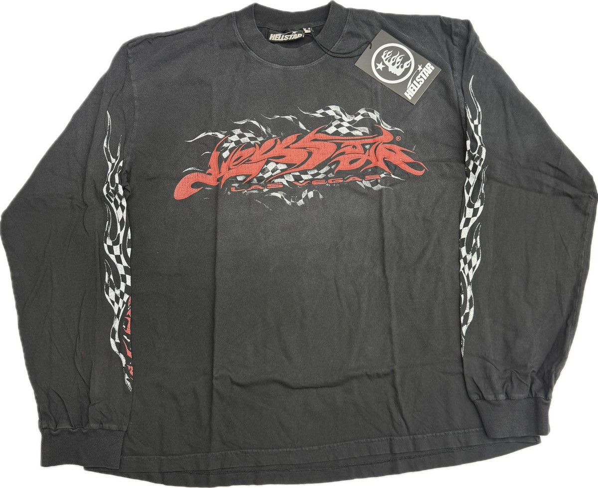 HELLSTAR Hellstar Vegas Long Sleeve T-shirt Size US XL / EU 56 / 4 - 1 Thumbnail