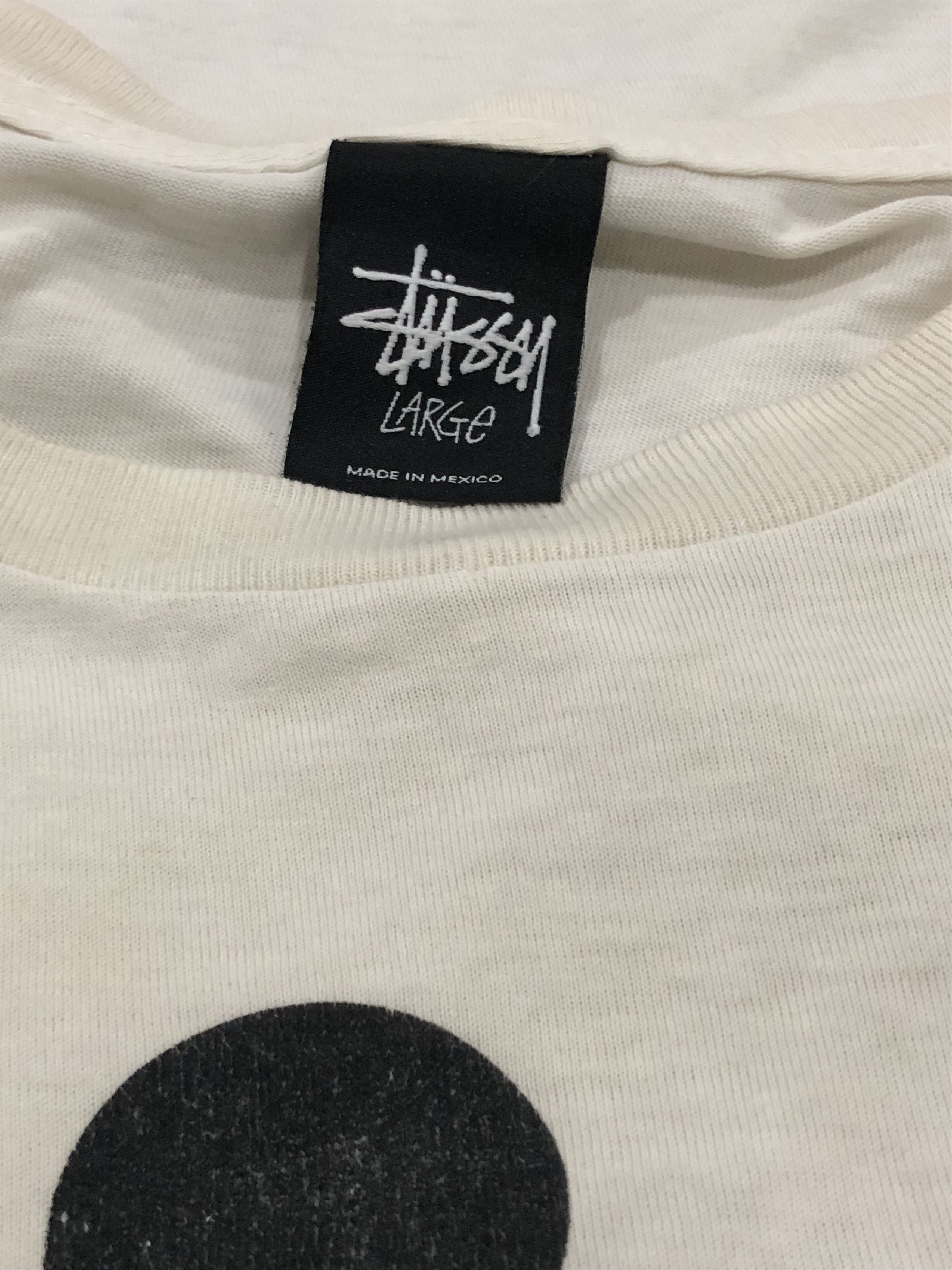 Stussy × Vintage Kombo Vintage Very Worn Stussy Large Tshirt Size US L / EU 52-54 / 3 - 6 Thumbnail
