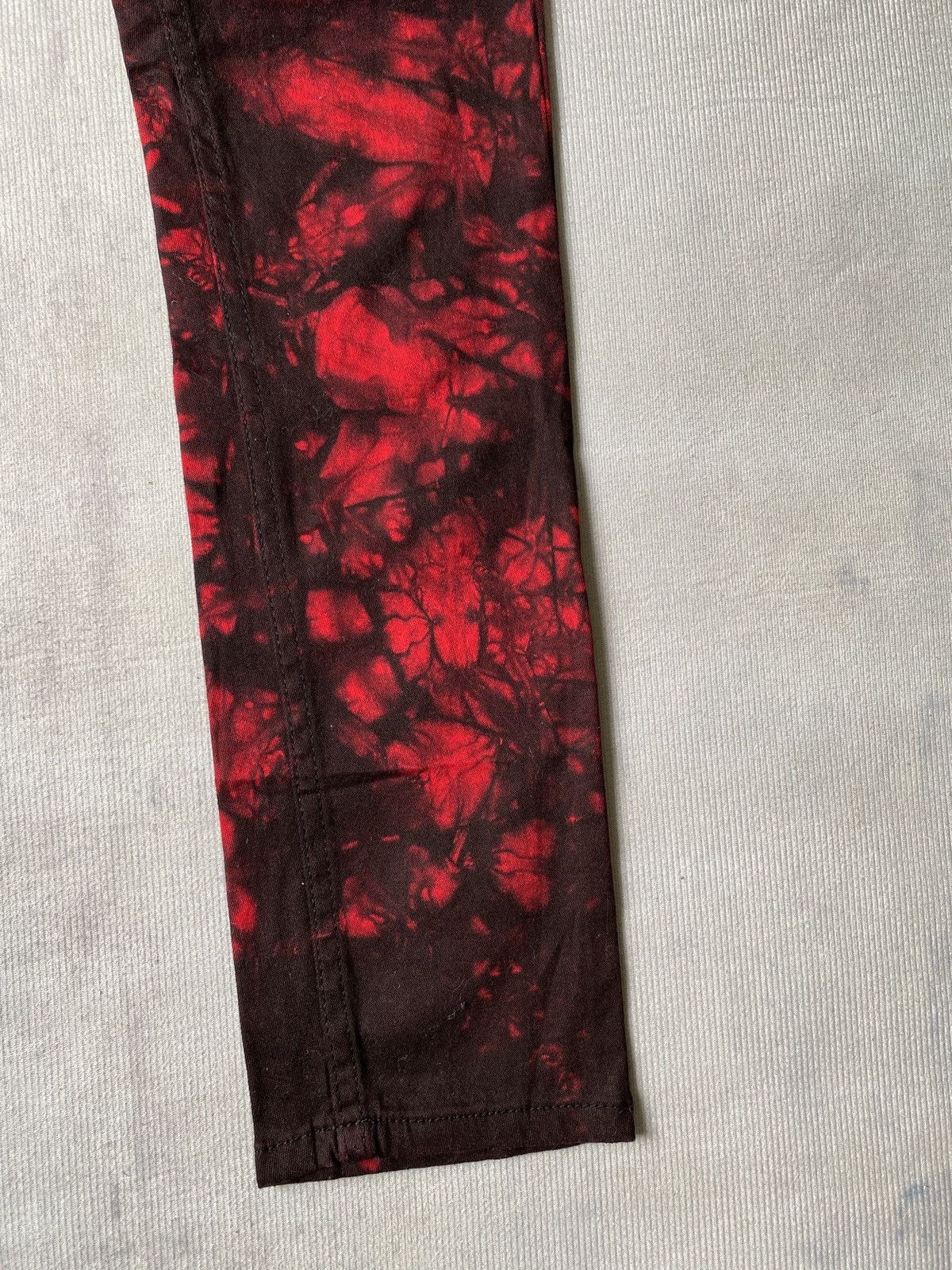 Japanese Brand K.U.I Tye Dye Skinny Fit Stretch Material Pant Size US 28 / EU 44 - 7 Thumbnail