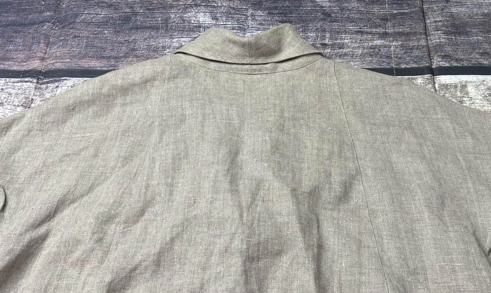 Other A La Mode by Xiao Sweater Top Women's Medium Linen Oversized Size M / US 6-8 / IT 42-44 - 8 Thumbnail