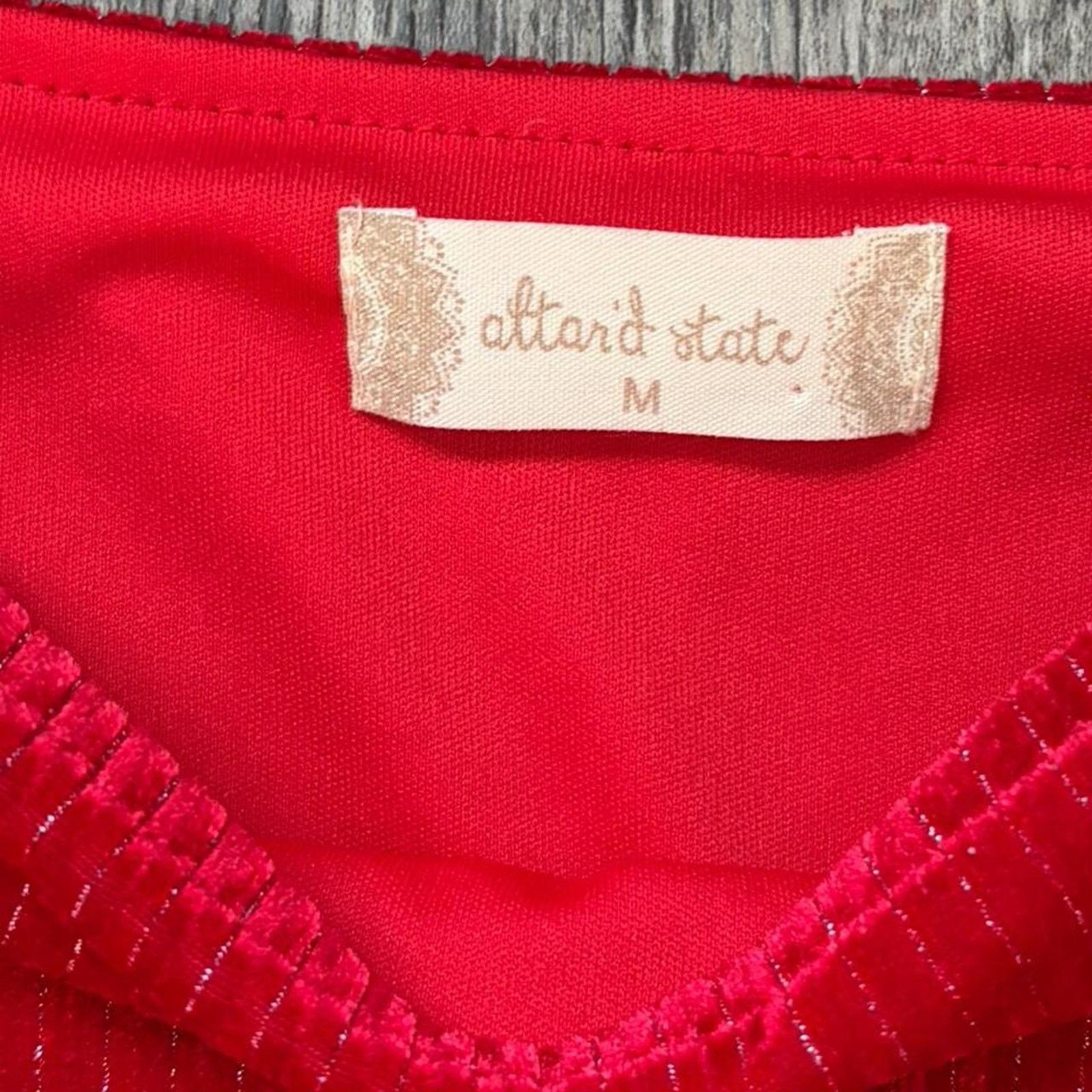 Other Altard state red glitter blouse Size M / US 6-8 / IT 42-44 - 2 Thumbnail
