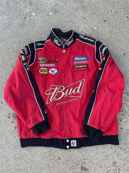 Chase Authentics Vintage Kasey Kahne Budweiser Racing Jacket Grailed