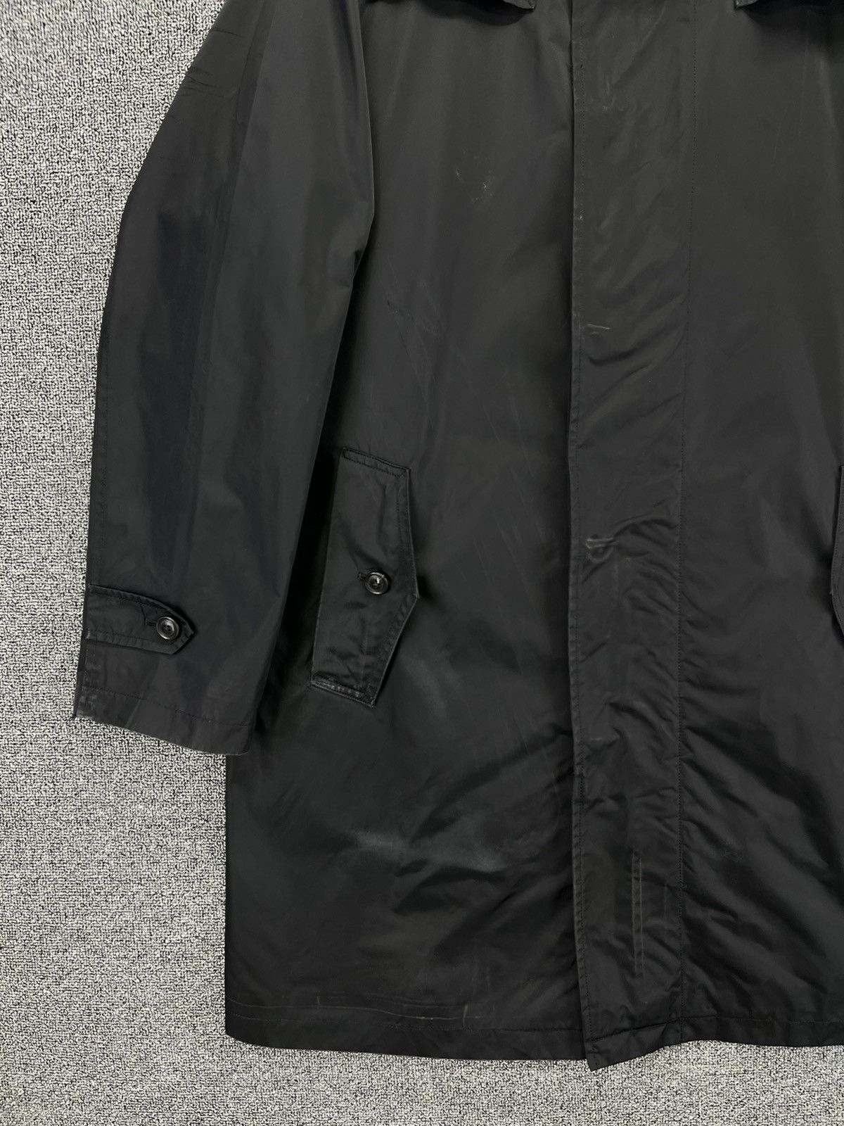 Burberry Vintage Burberry London Trashed Long Jacket Size US L / EU 52-54 / 3 - 7 Thumbnail