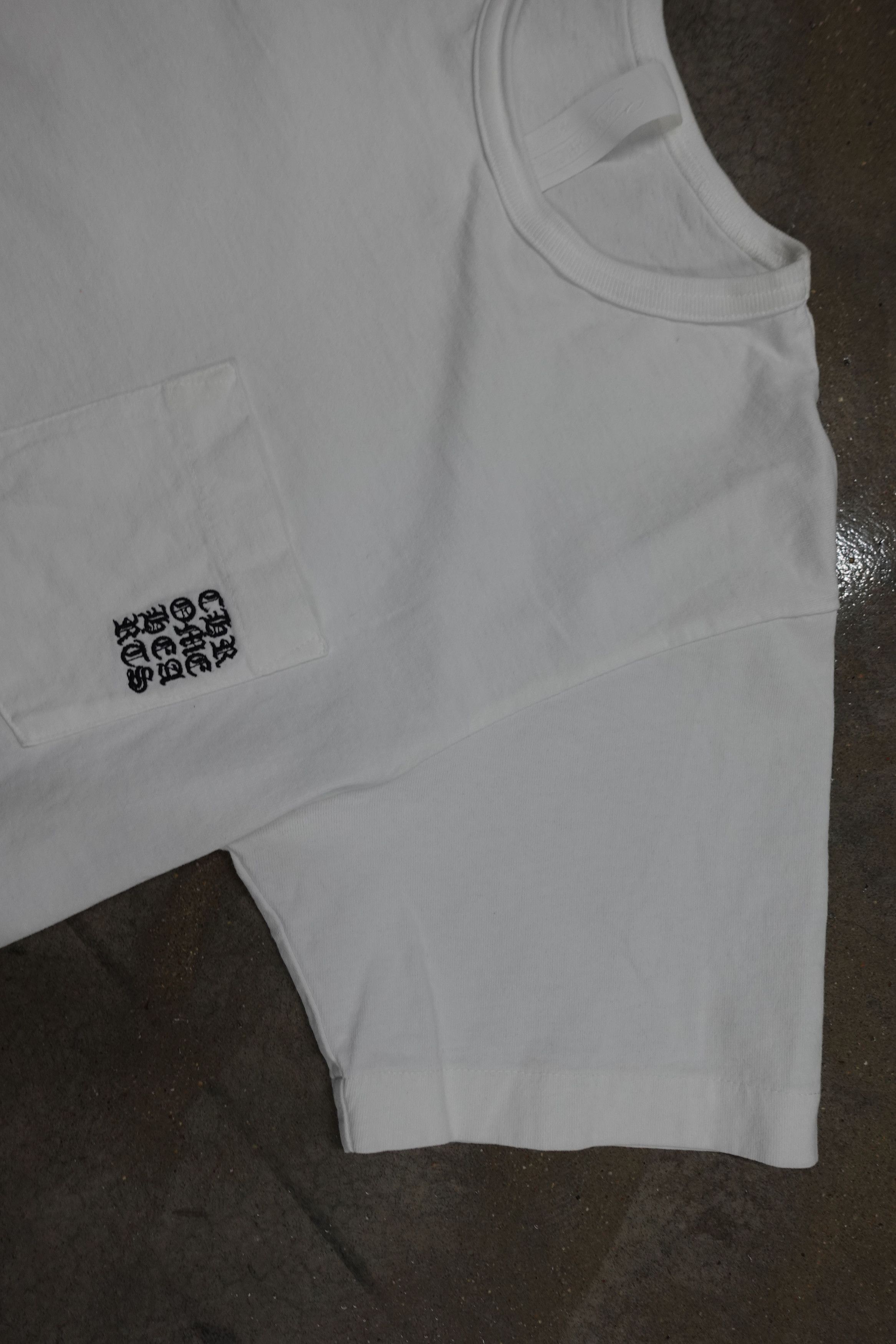 Chrome Hearts CHROME HEARTS Y NOT POCKET T SHIRT WHITE Size US L / EU 52-54 / 3 - 2 Thumbnail