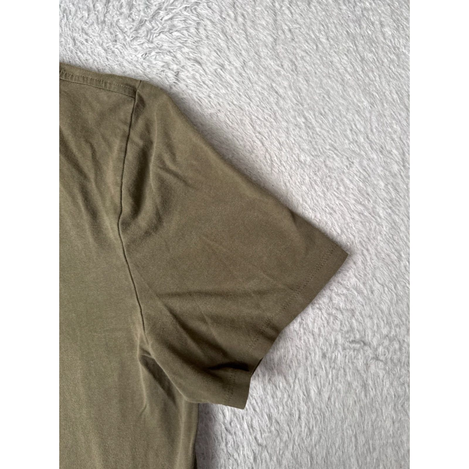 Tommy Hilfiger Tommy Hilfiger Shirt Adult XL Green V-Neck Cotton Jersey Short Sleeve Embroidered Logo Mens Size US XL / EU 56 / 4 - 2 Thumbnail