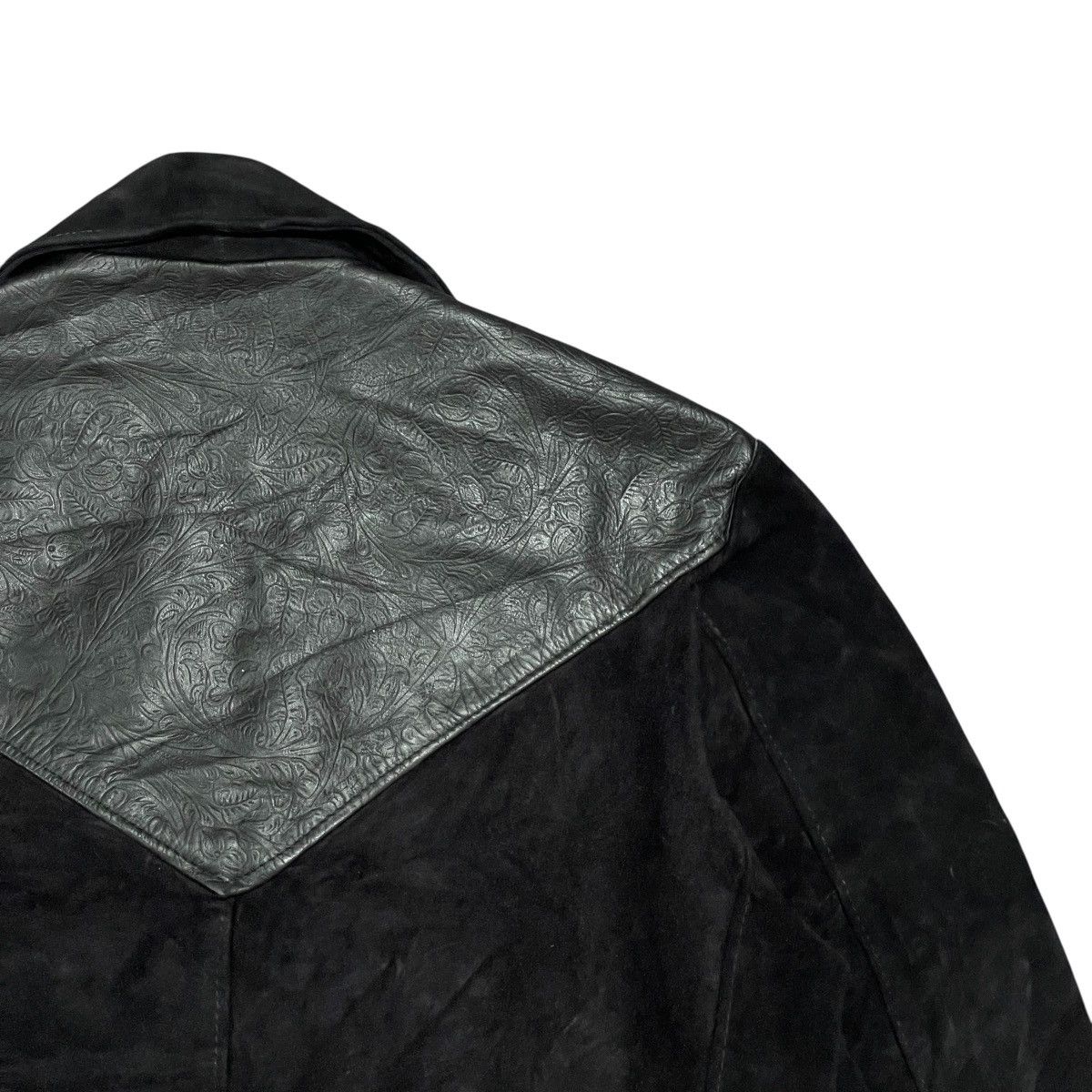 Schott Vintage Schott NYC Western Made in USA Suede Leather Jacket Size US L / EU 52-54 / 3 - 12 Thumbnail