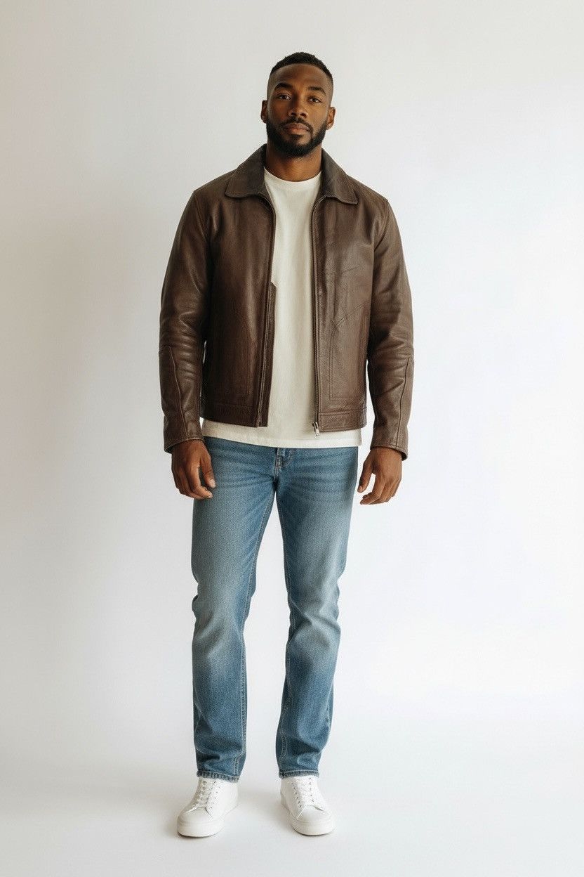 Japanese Brand 🔥Vintage Dicano Italy Real Lamb Leather Jacket Size US M / EU 48-50 / 2 - 2 Thumbnail