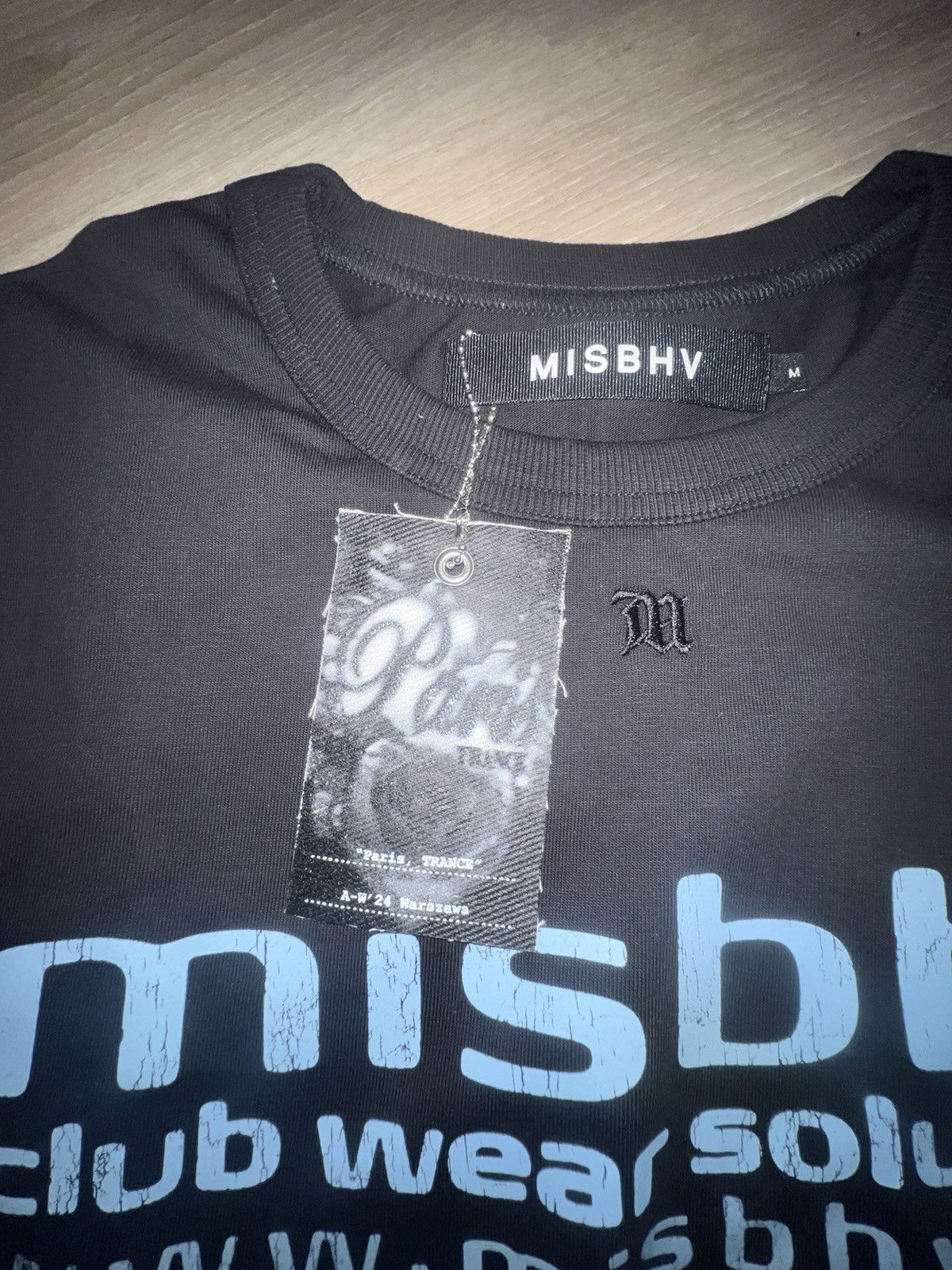 Misbhv Mishbhv T-shirt black Size US M / EU 48-50 / 2 - 8 Thumbnail