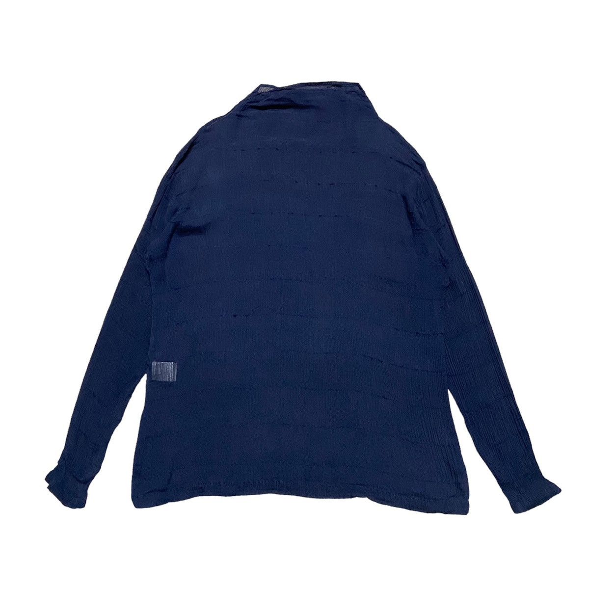 Designer × Issey Miyake × Pleats Please Issey Miyake Issey Miyake Permanente Pleated Blouse Size XS / US 0-2 / IT 36-38 - 2 Thumbnail