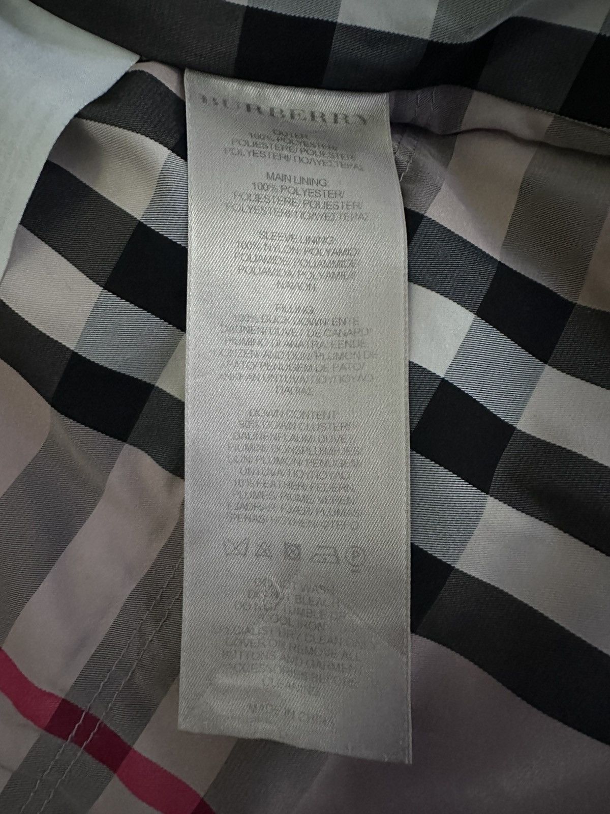 Burberry Burberry Brit Down Jacket Puffer Nova Check Size US S / EU 44-46 / 1 - 16 Thumbnail