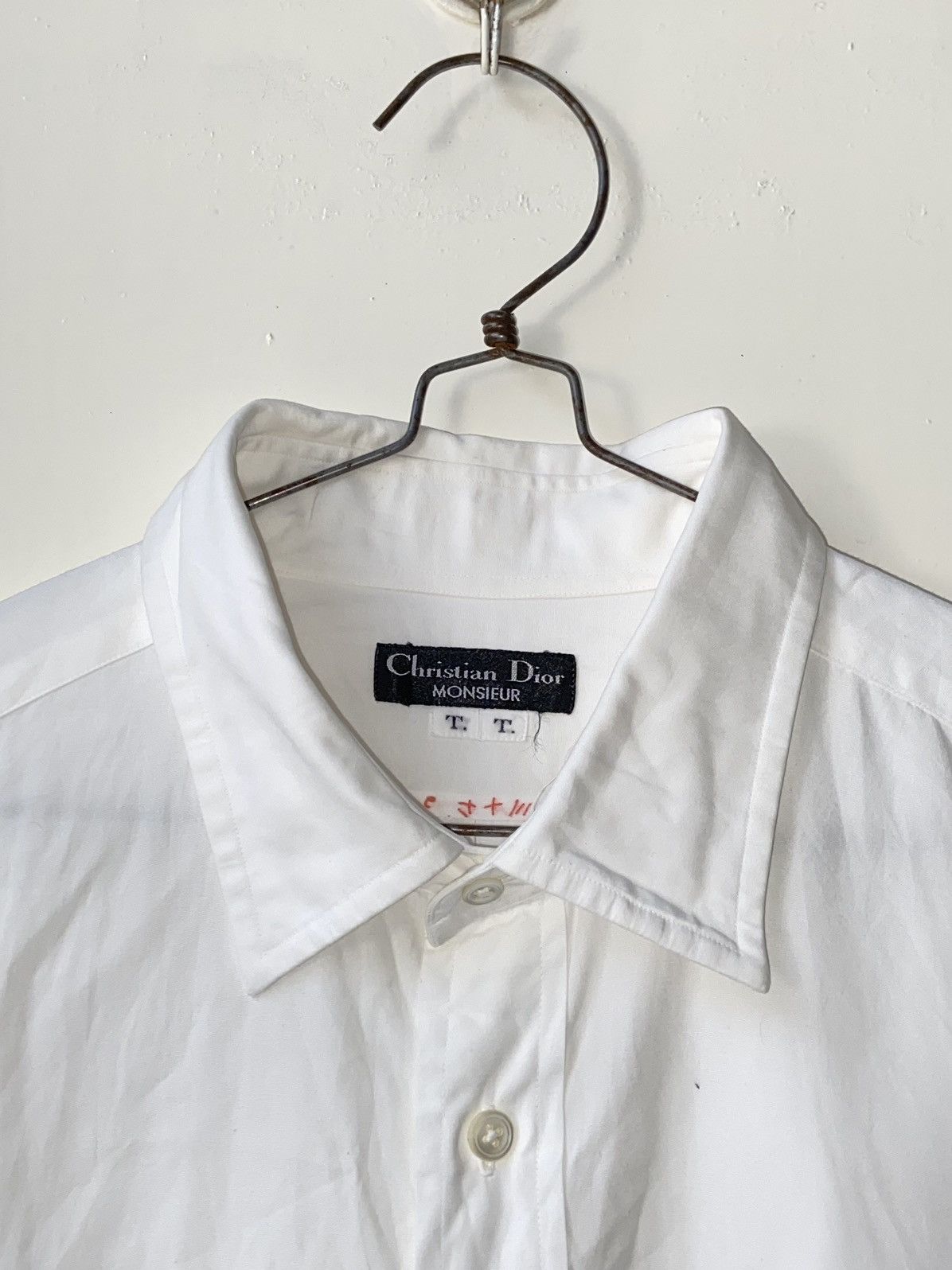 Christian Dior Monsieur CHRISTIAN DIOR MONSIEUR White Shirt Size US M / EU 48-50 / 2 - 5 Thumbnail