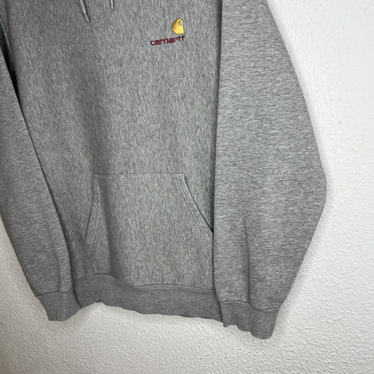 Carhartt Carhartt WiP Hoodie Sweatshirt Hooded Squad Sweat Grey Logo Size US M / EU 48-50 / 2 - 3 Thumbnail