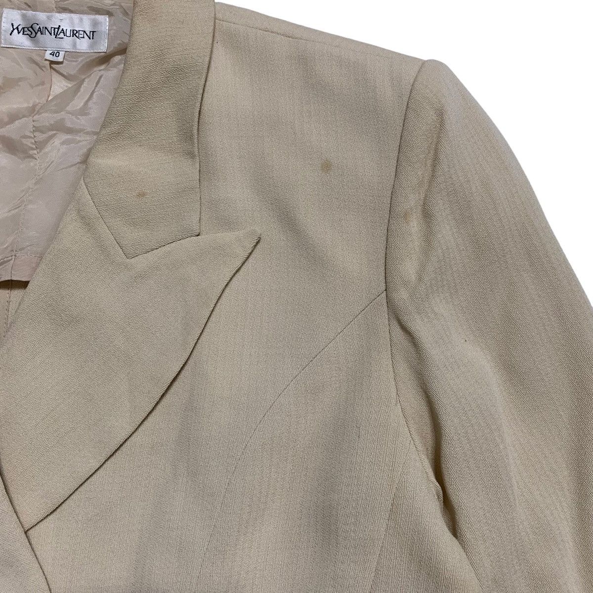 Yves Saint Laurent Yves Saint Laurent Double Breast Jacket Size S / US 4 / IT 40 - 6 Thumbnail
