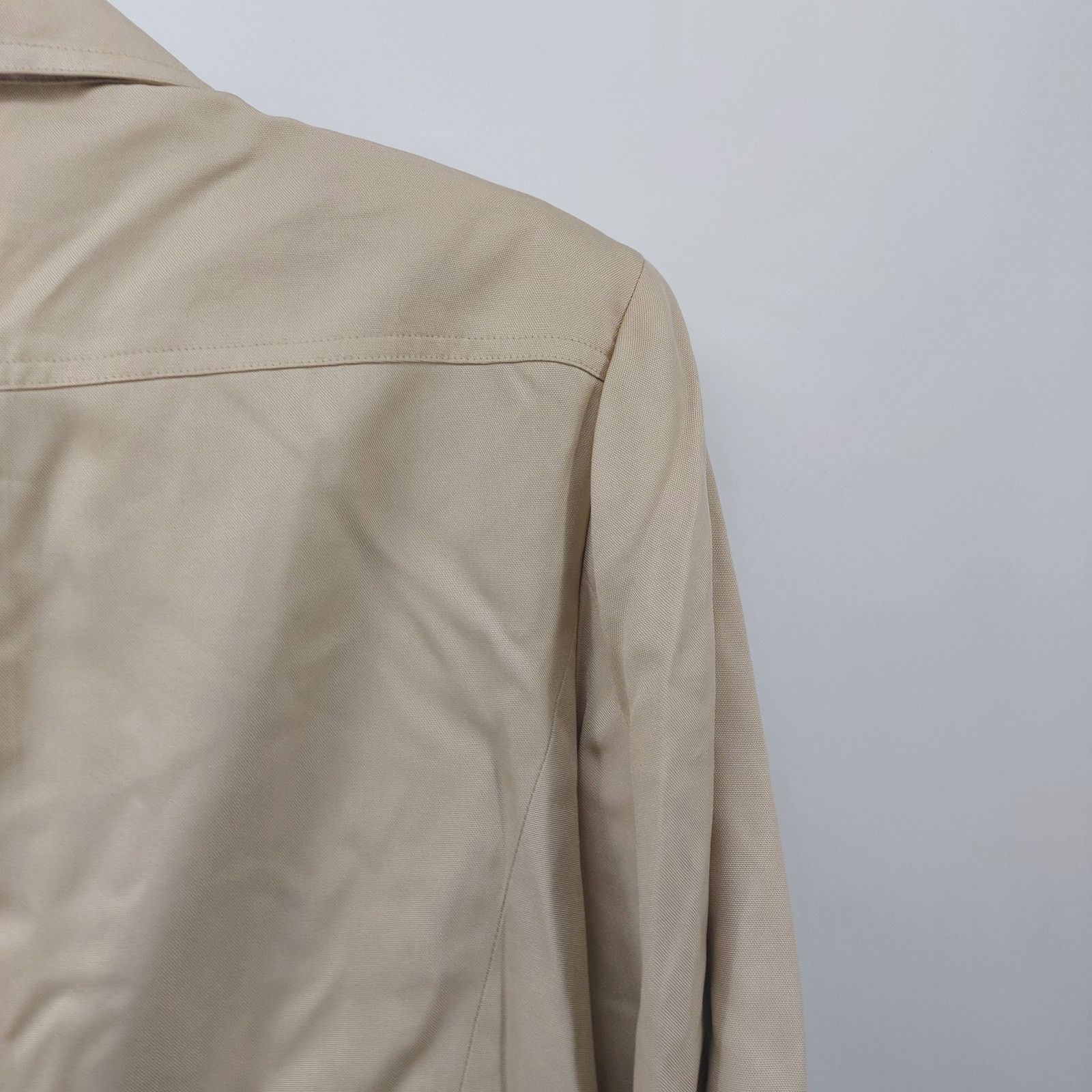 Other Talbots Petites Beige Pure 100% Silk Jacket Career M? Size M / US 6-8 / IT 42-44 - 15 Thumbnail