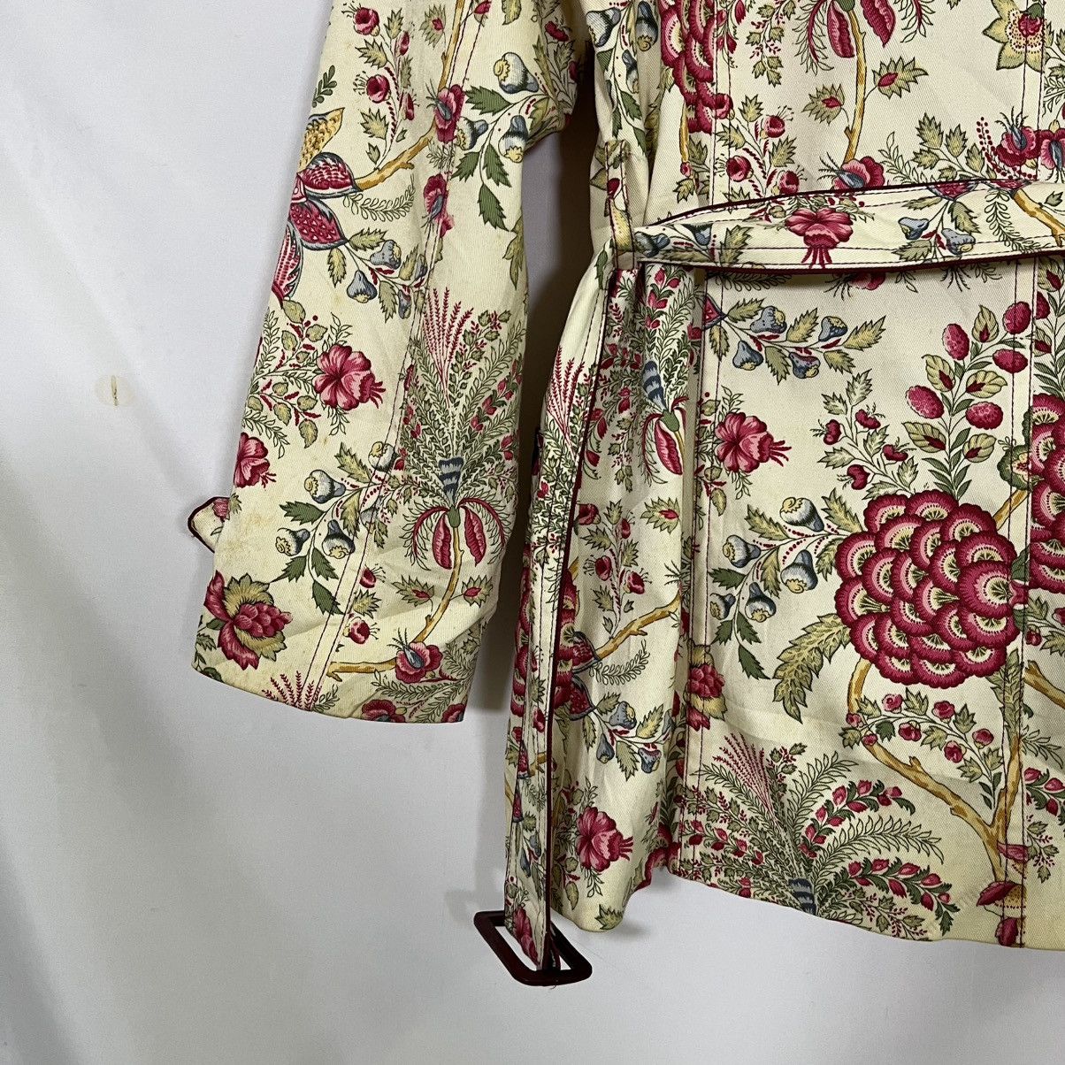 Other VINTAGE CROCODILE LADIES FLORAL BELTED JACKET/COAT Size M / US 6-8 / IT 42-44 - 10 Thumbnail