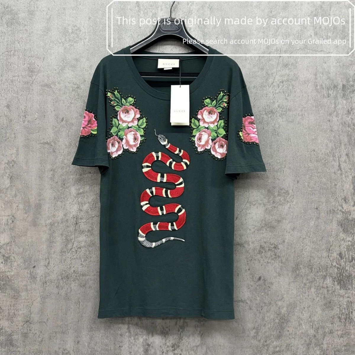 Gucci Gucci Guccy Snake Maison De L'amour T-Shirt | Grailed
