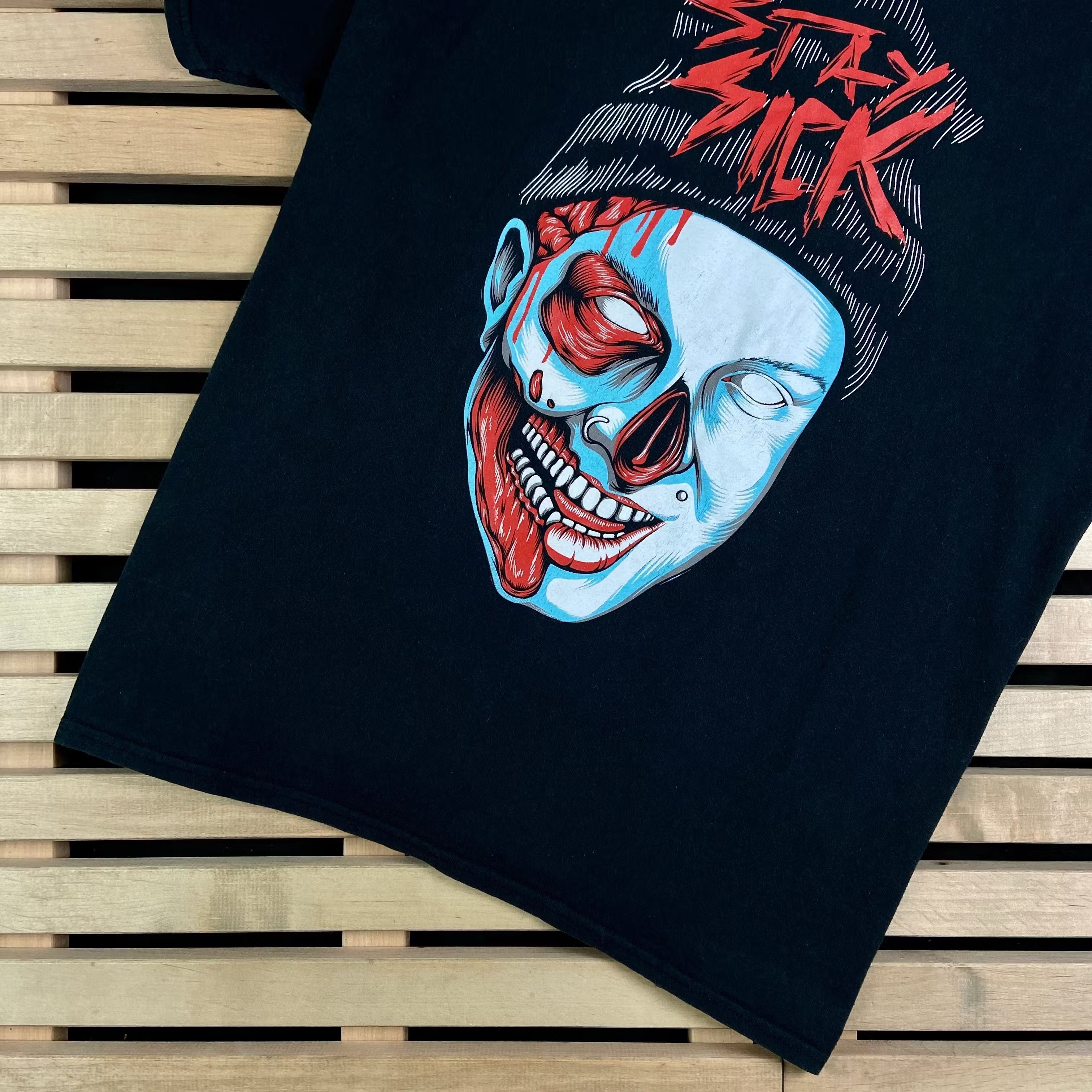 Band Tees Mens Vintage T Shirt Stay Sick Size XXXL 3XL Size US XL / EU 56 / 4 - 3 Thumbnail