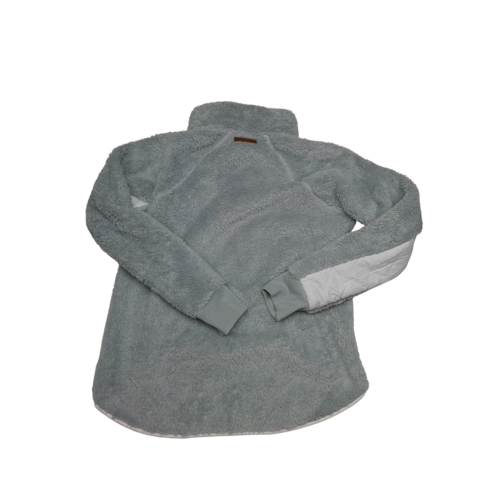 Southern Tide Southern Tide sherpa pullover jacket, women's XS, light gray Size XS / US 0-2 / IT 36-38 - 2 Thumbnail