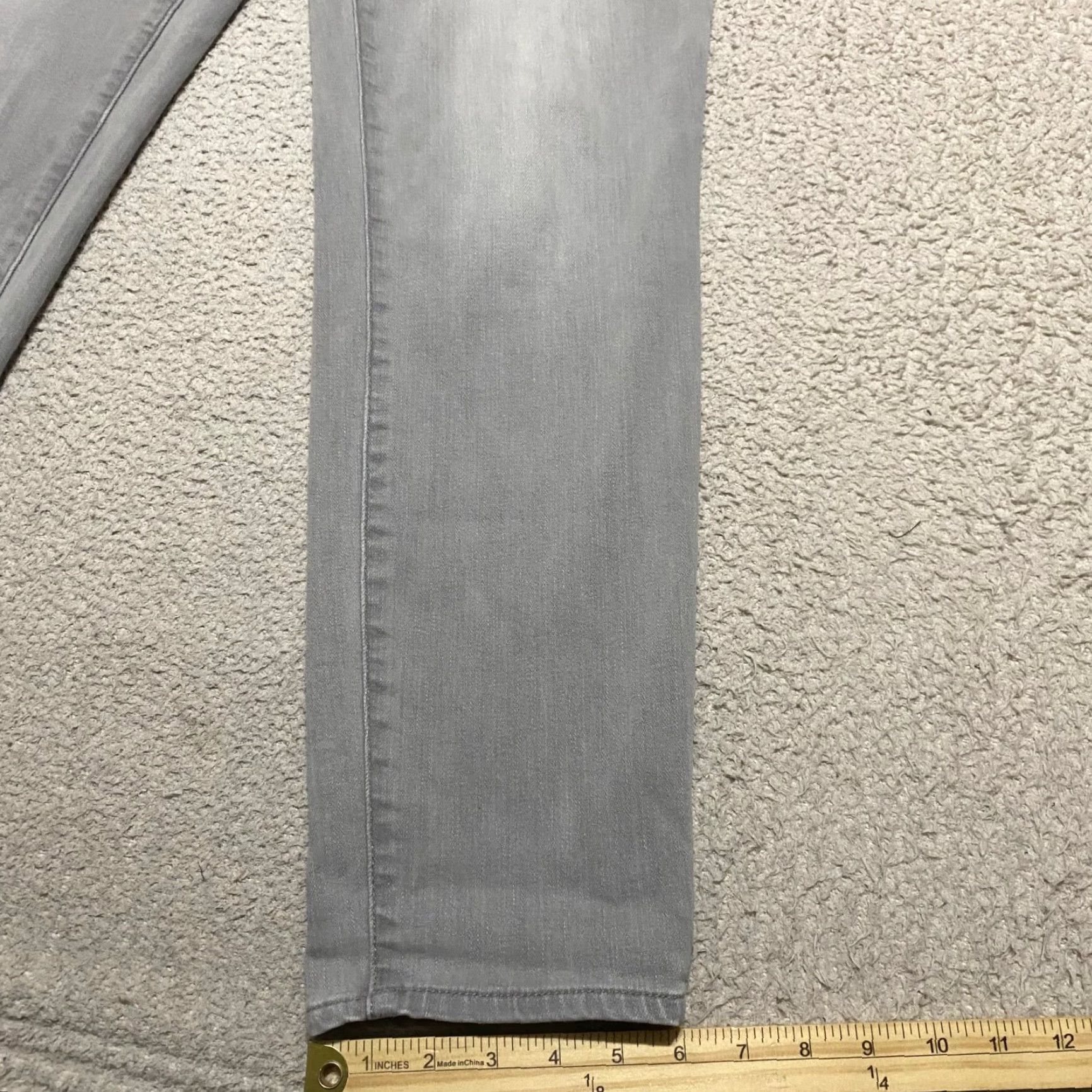 Talbots Talbots Womens Jeans 8 Gray Denim Medium Wash Mid Rise Slim Ankle Size 30" / US 8 / IT 44 - 5 Thumbnail