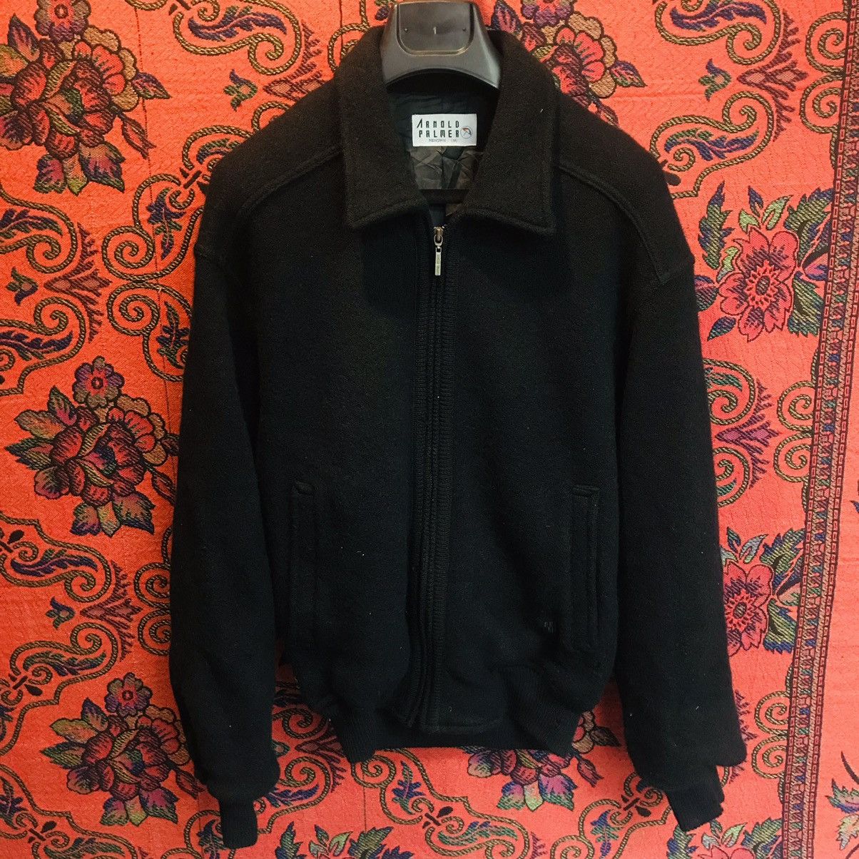Vintage Vintage Arnold Palmer Solid Wool Jacket Size US M / EU 48-50 / 2 - 1 Thumbnail