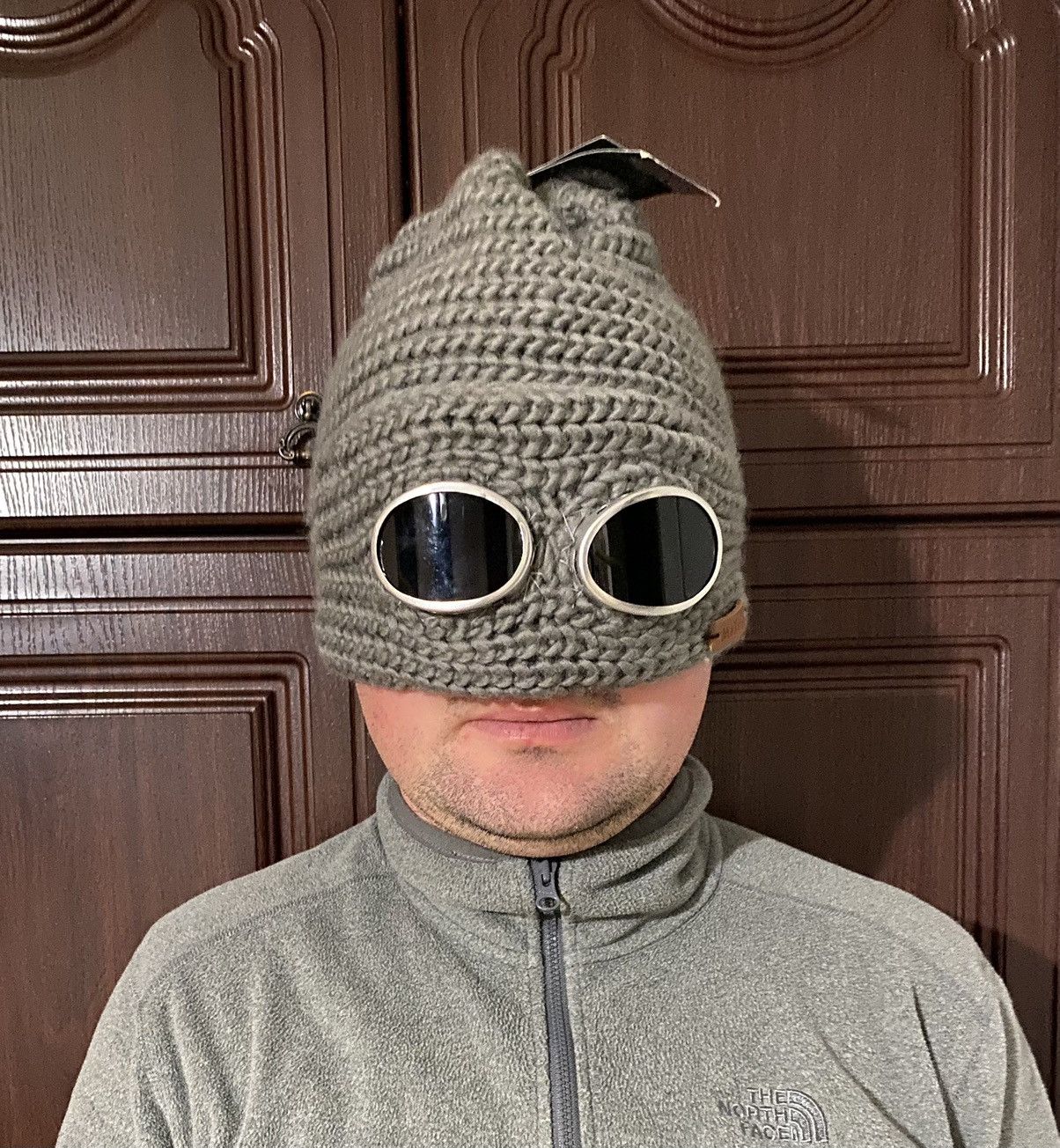 Handmade New! Moshiki Wool Beanie Winter Ski Hat Mask Sherpa Y2K Size ONE SIZE - 12 Thumbnail