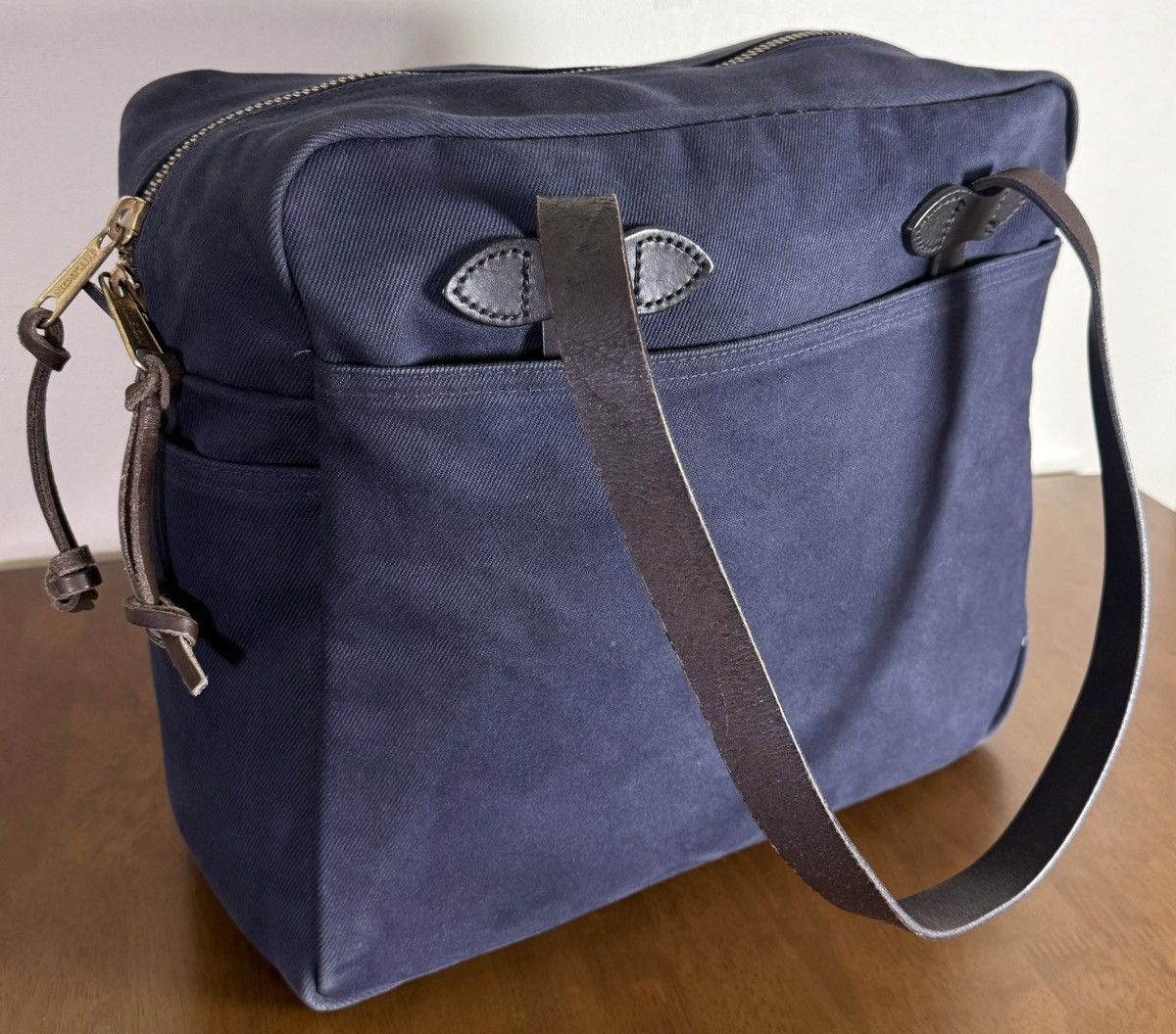 Filson Filson 261 Rugged Twill Zip Tote Bag Navy USA | Grailed