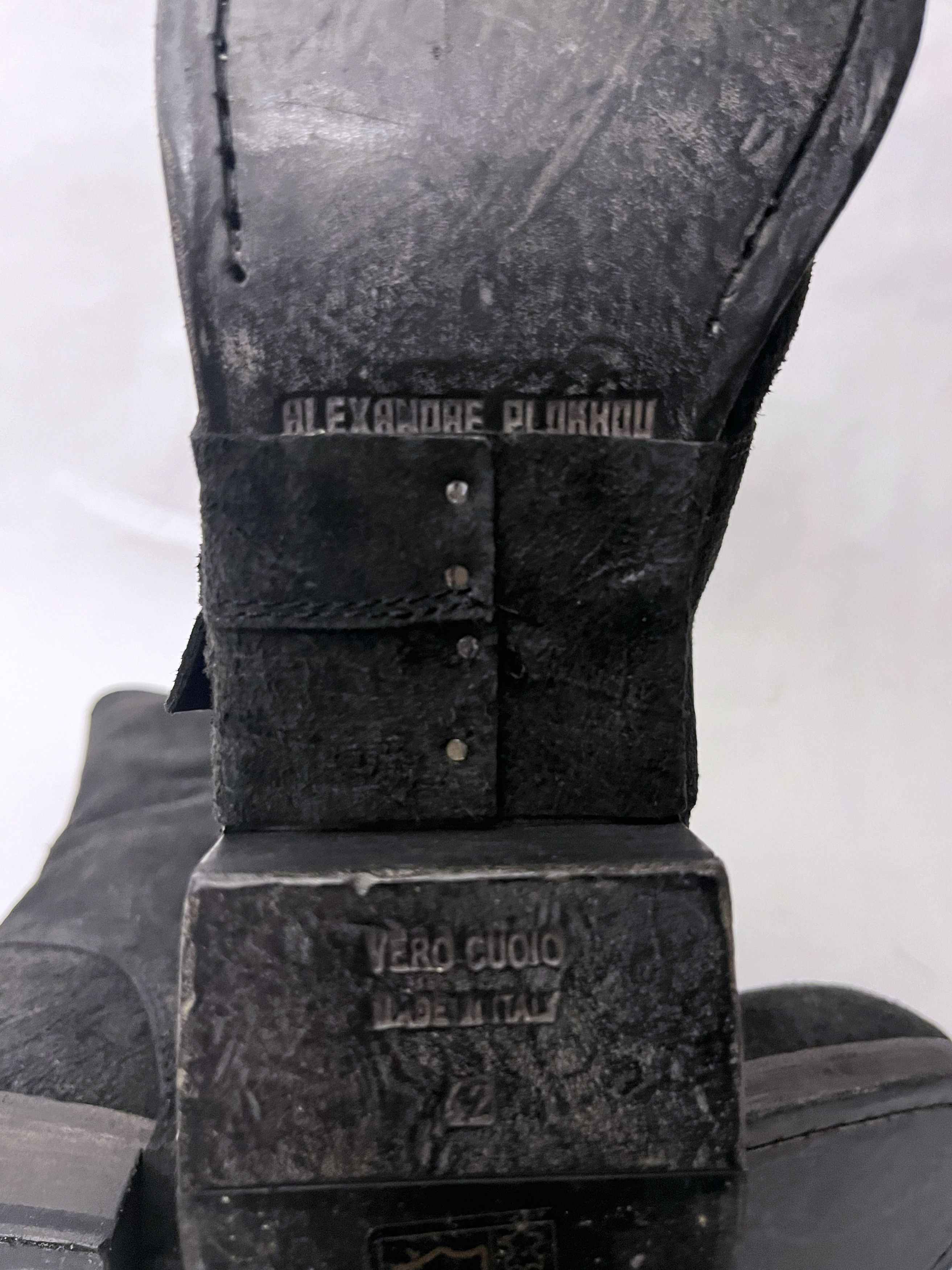 Alexandre Plokhov NEW -M914 CROSTA BLACK- DISTRESSED SUEDE BOOT Size US 9 / EU 42 - 12 Thumbnail