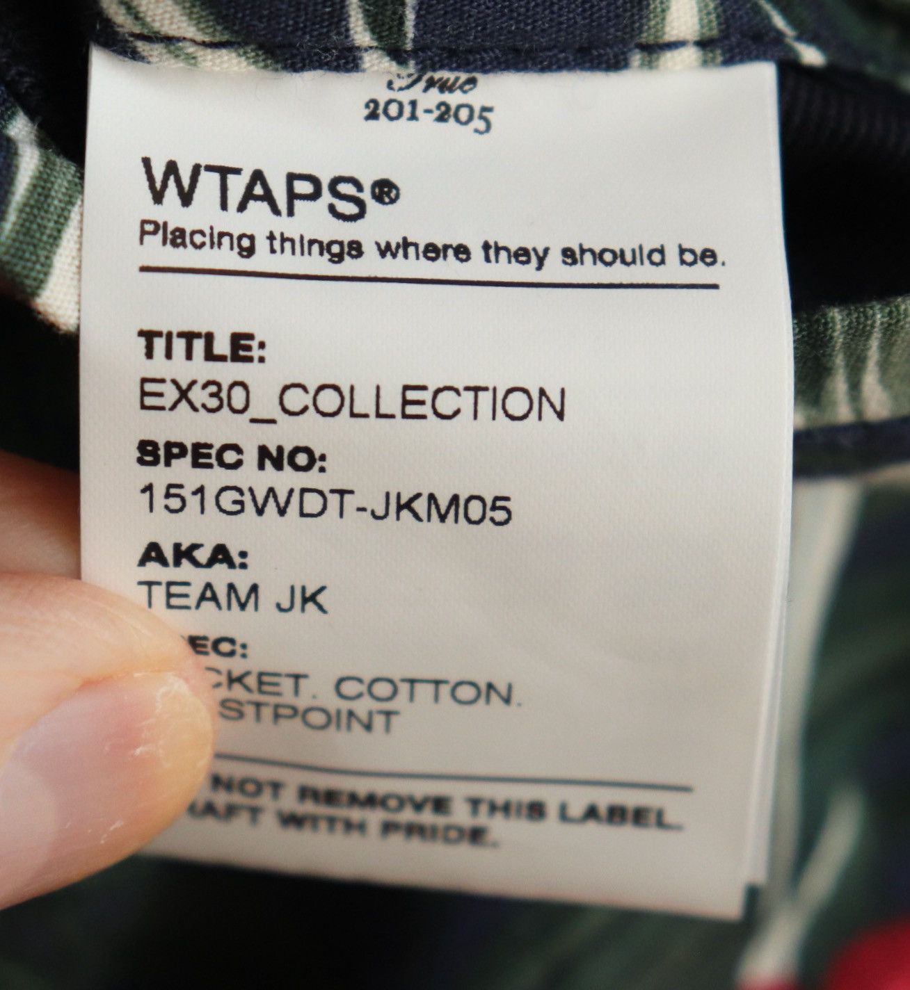 Wtaps WTAPS Reversible Floral Team Bomber Jacket Navy Men's JP M Size US M / EU 48-50 / 2 - 5 Thumbnail