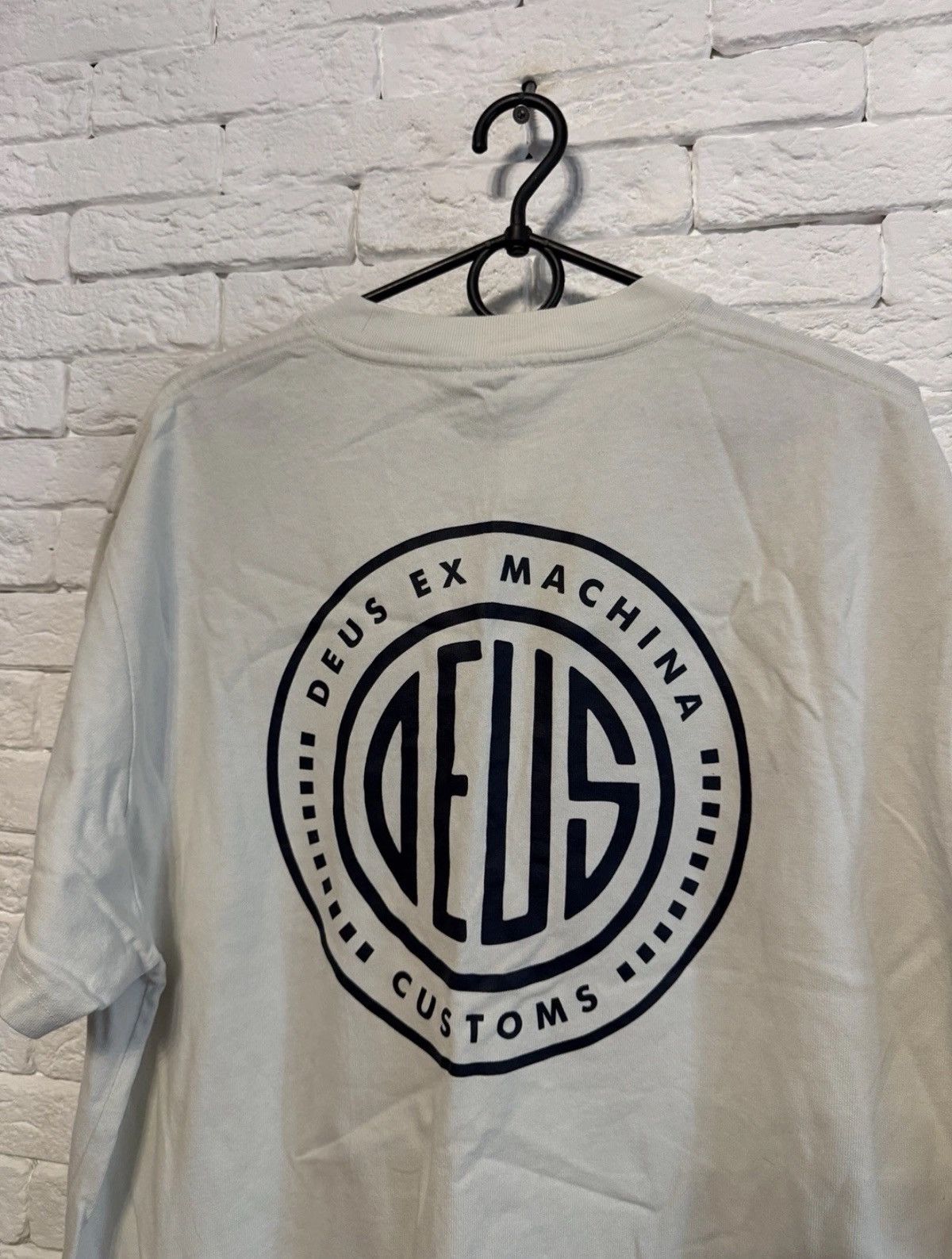 Deus Ex Machina Deus Ex Machina Customs T-shirt Cotton Tee Huge Logo Sz XL Size US XL / EU 56 / 4 - 1 Thumbnail