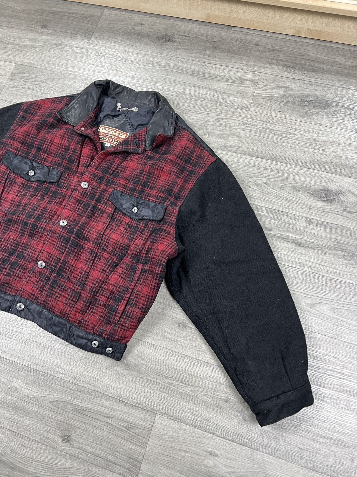 Diesel Vintage Diesel y2k Wool Bomber Jacket Men’s Size L Size US L / EU 52-54 / 3 - 4 Thumbnail